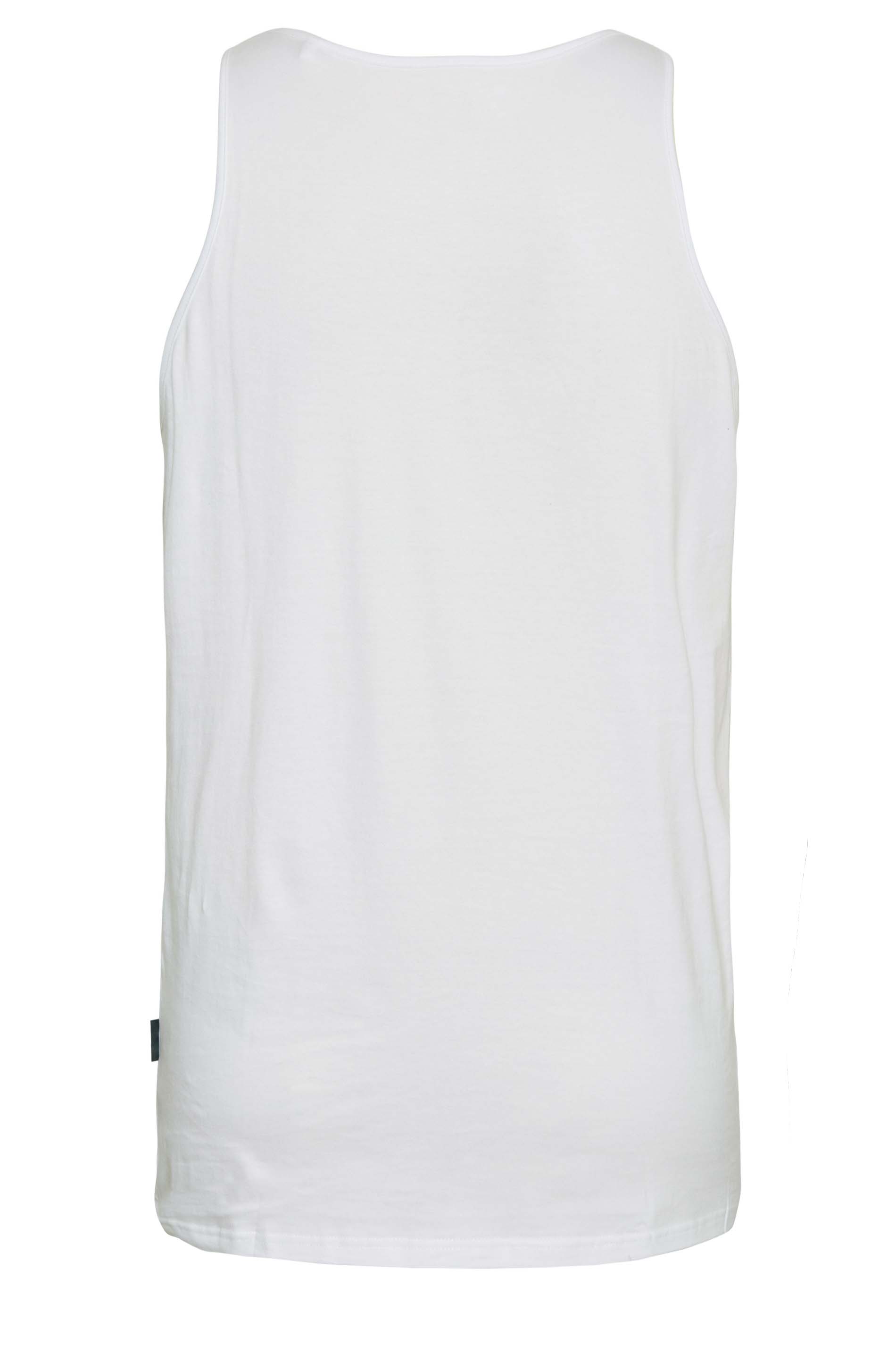 BadRhino White Plain Vest Top | BadRhino 6