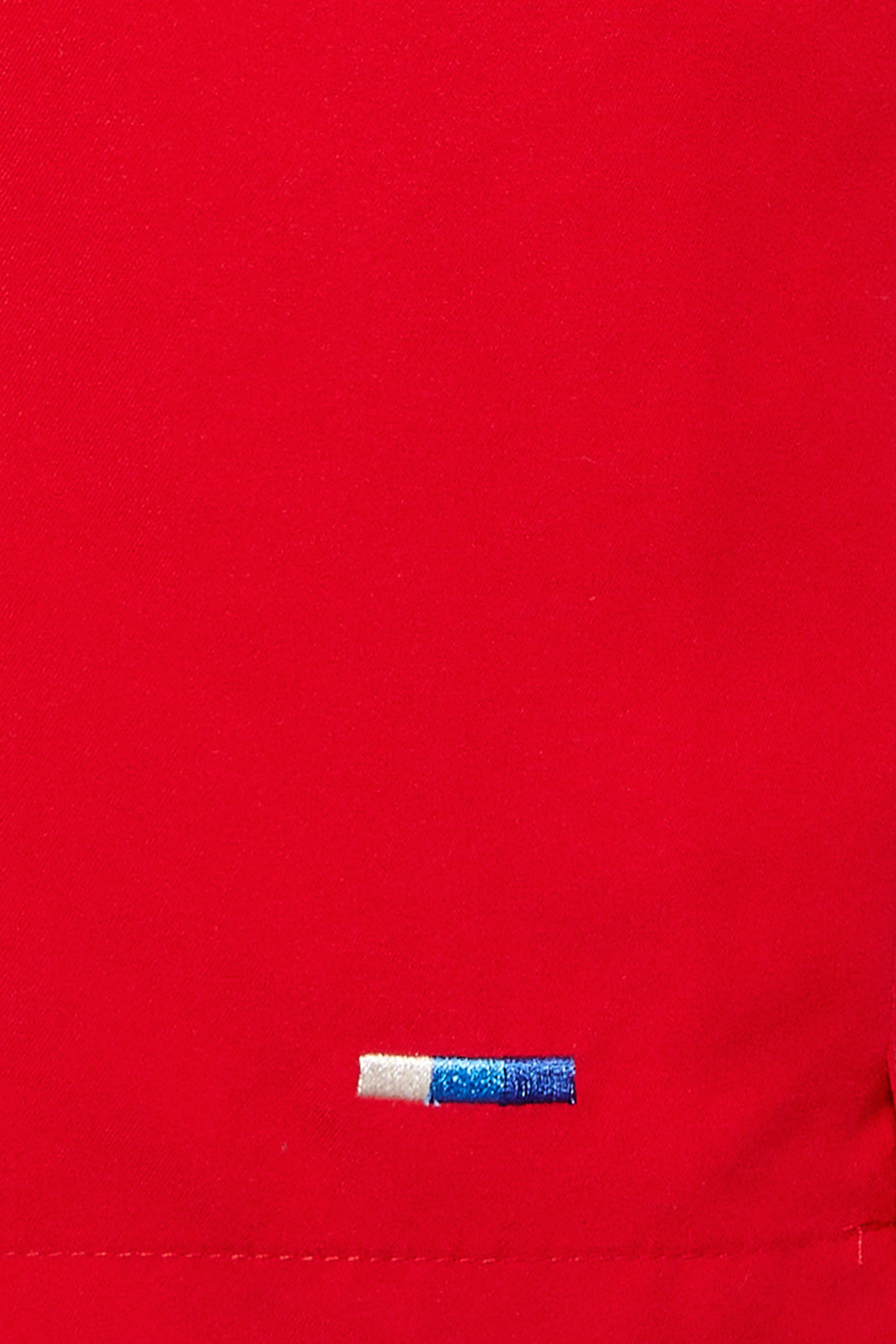 BadRhino Big & Tall Red Plain Swim Shorts | BadRhino 6