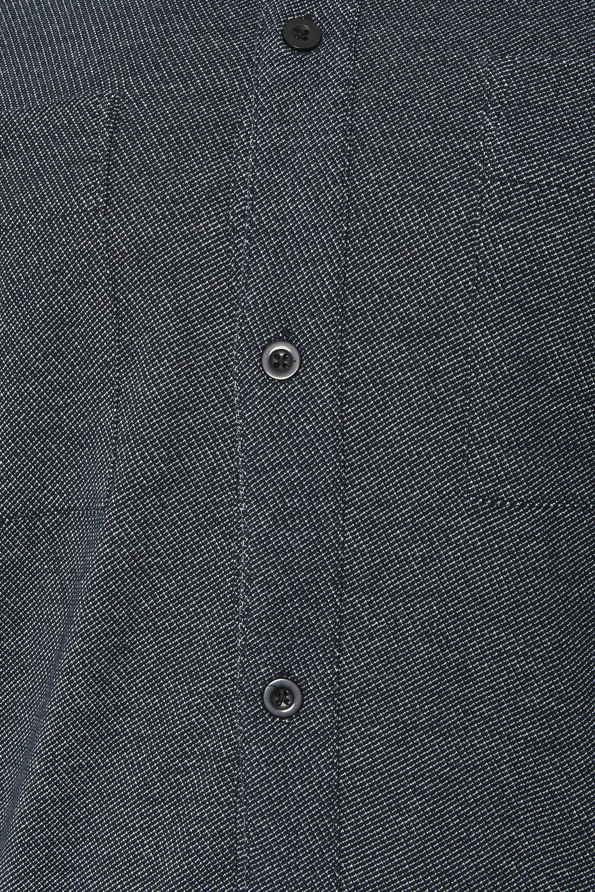 STUDIO A Big & Tall Navy Blue Button Through Shirt | BadRhino 3