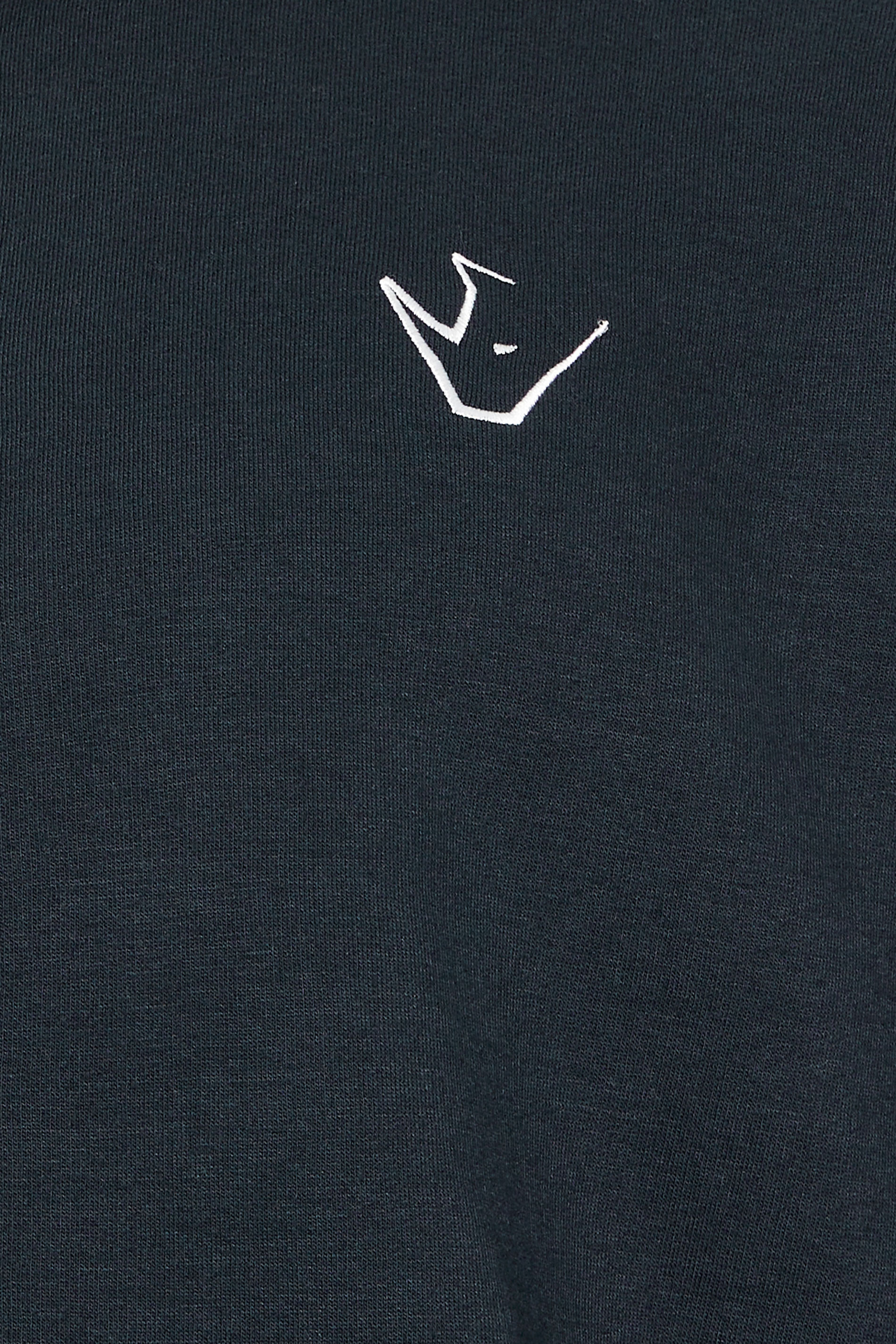 IronRhino Big & Tall Navy Blue 'Rest Day' Zip Through Hoodie | BadRhino 7