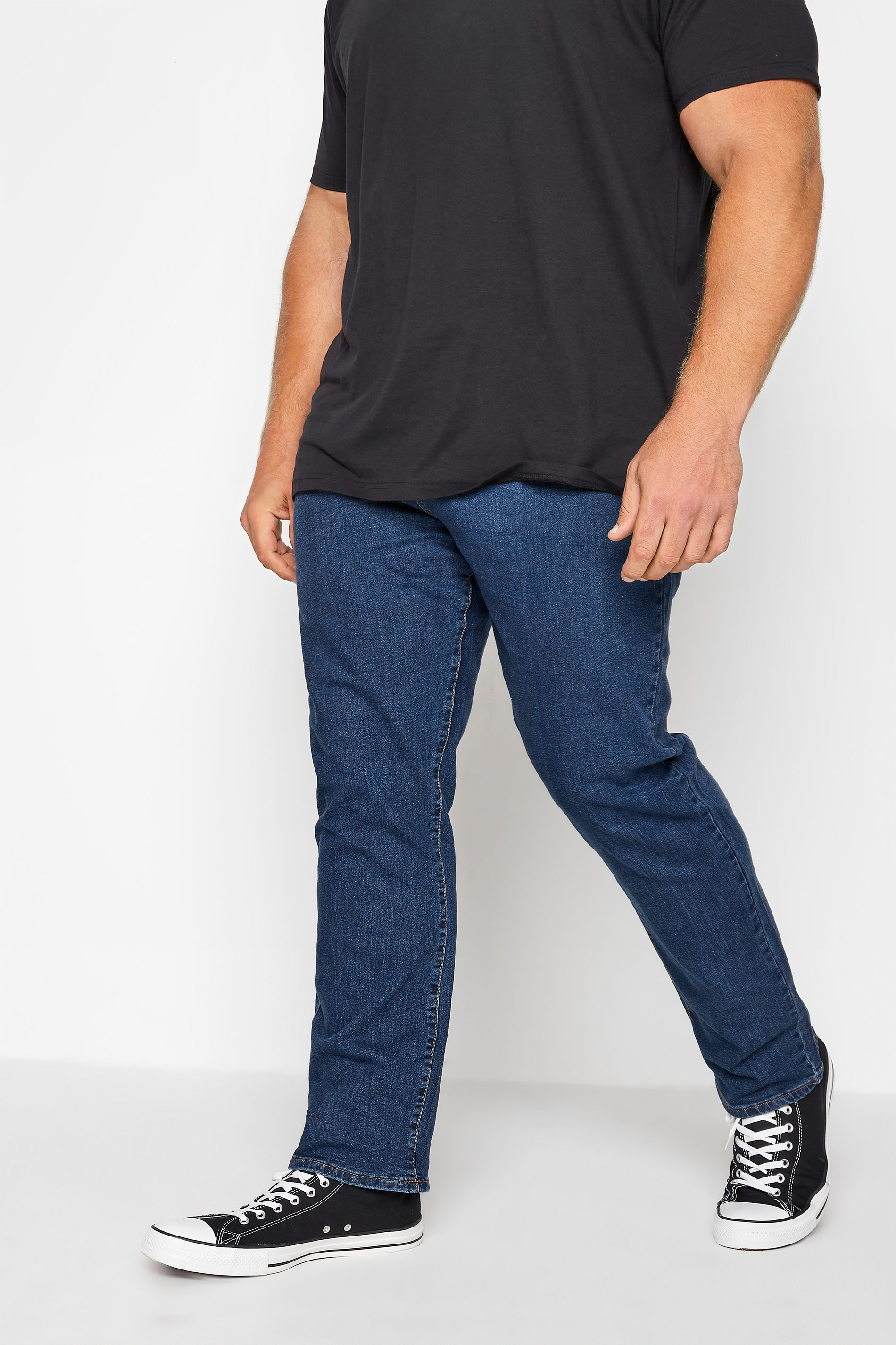 KAM Blue KBS 150 Straight Leg Jeans | BadRhino 1