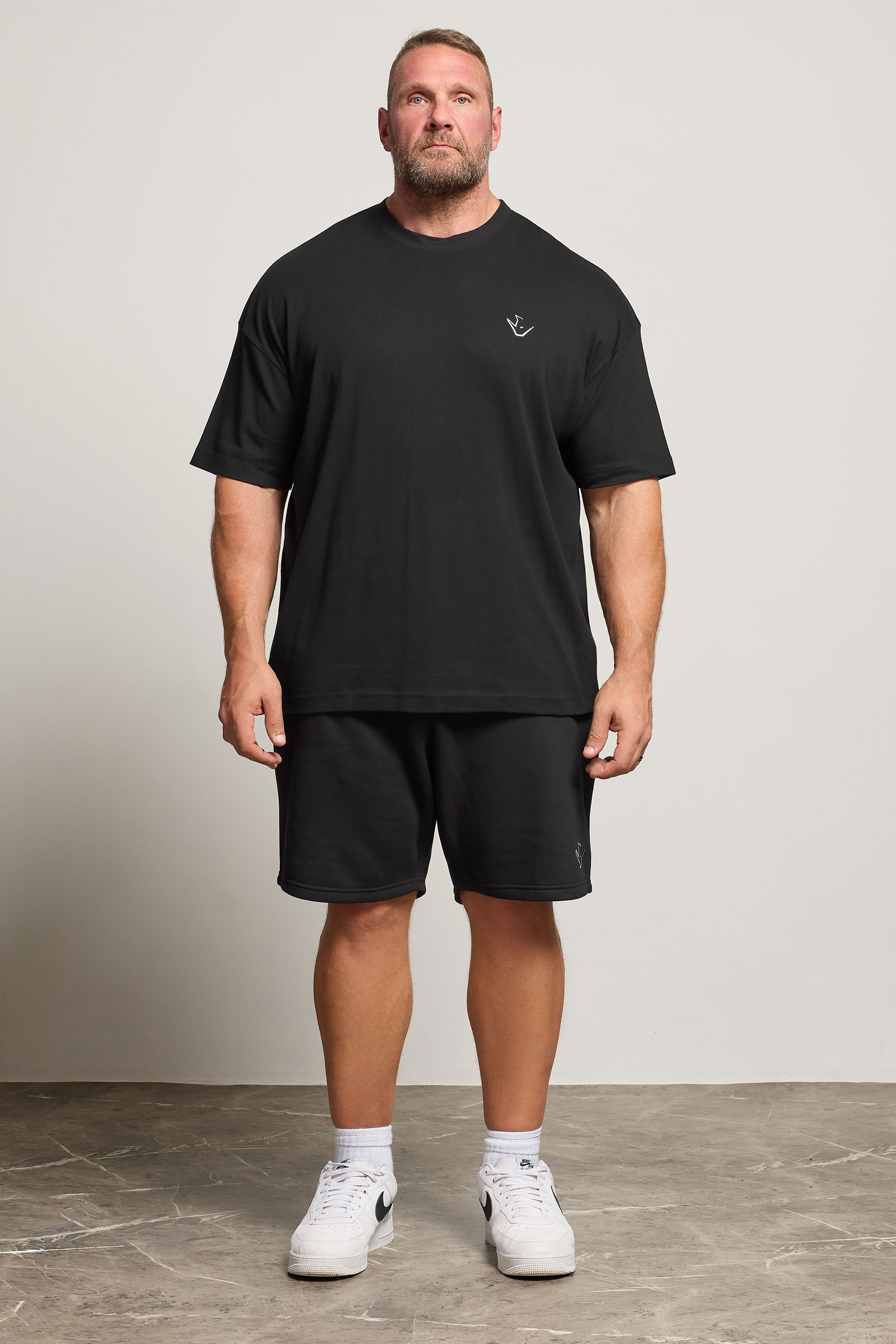 IronRhino Big & Tall Black 'Rest Day' T-Shirt | BadRhino 2