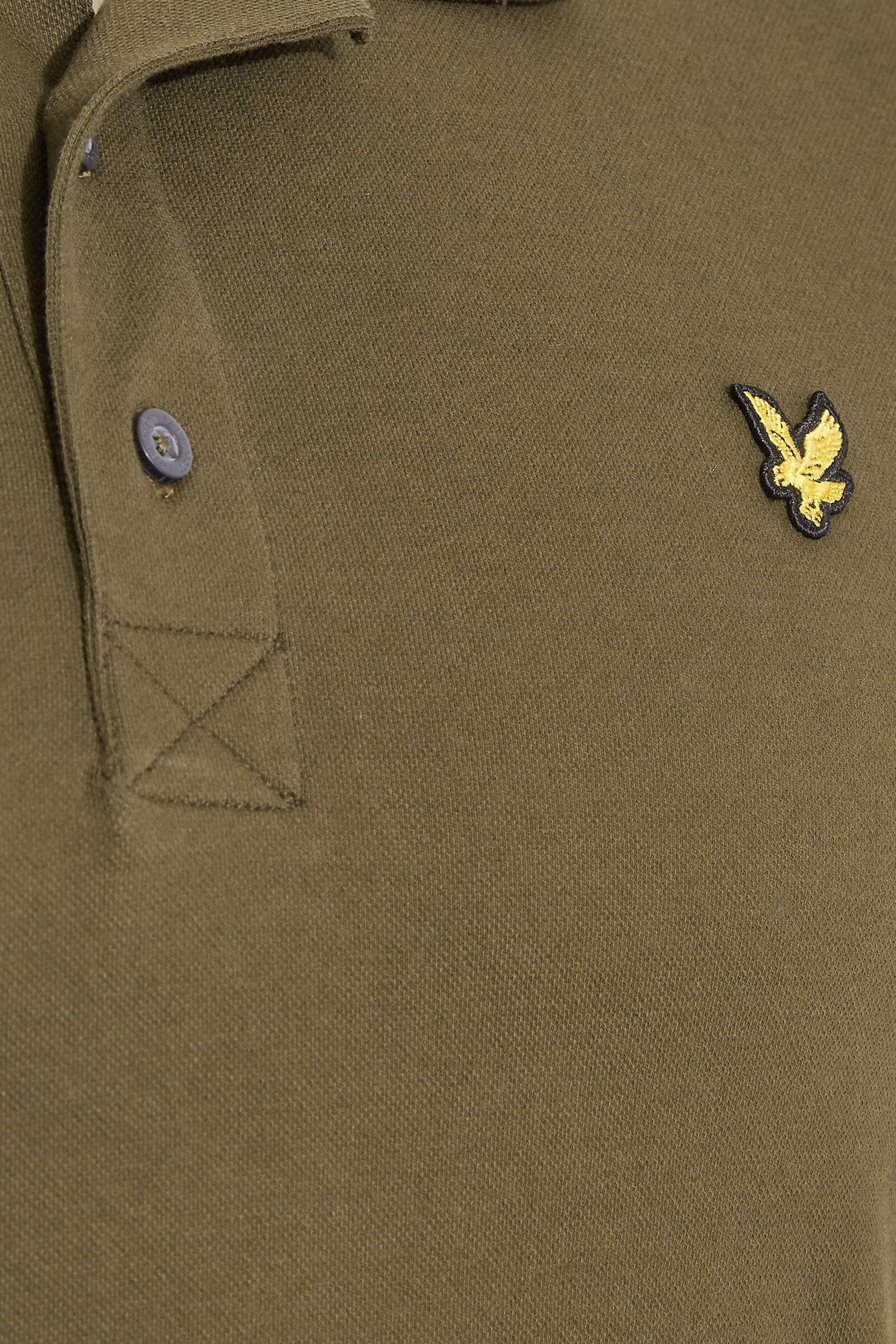 LYLE & SCOTT Khaki Green Logo Polo Shirt | BadRhino 2