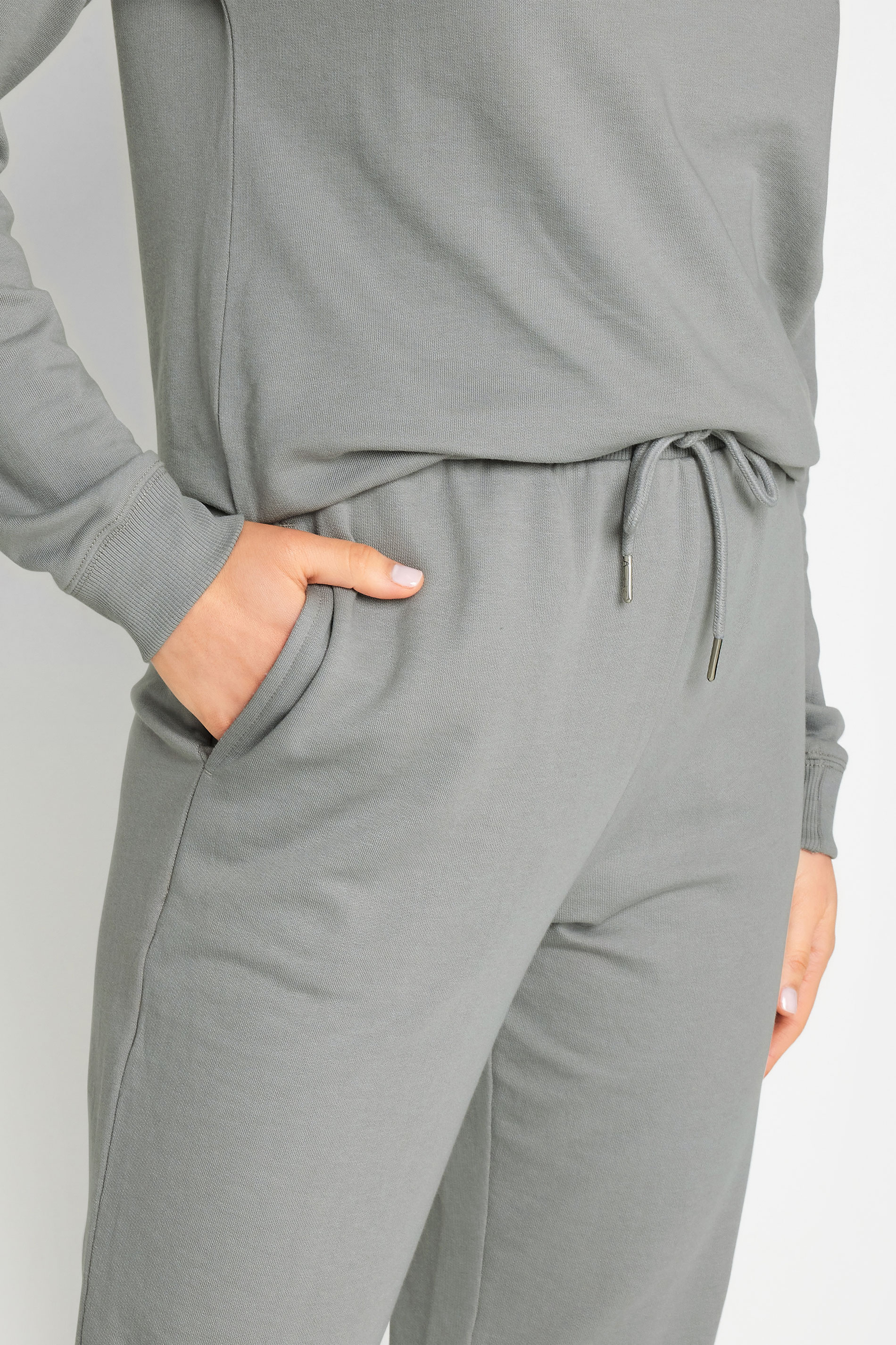 LTS Tall Women's Grey Cuffed Utility Trousers