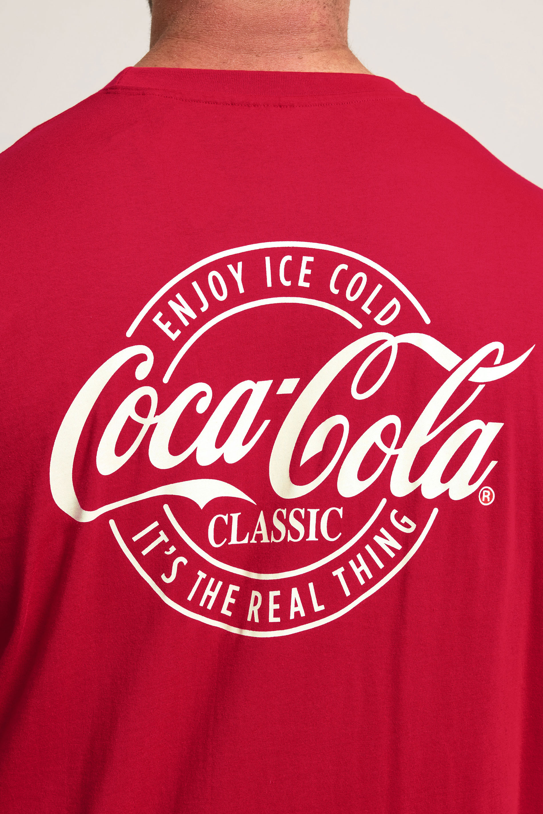 BadRhino Big & Tall Red Coca Cola Graphic T-Shirt | BadRhino 6