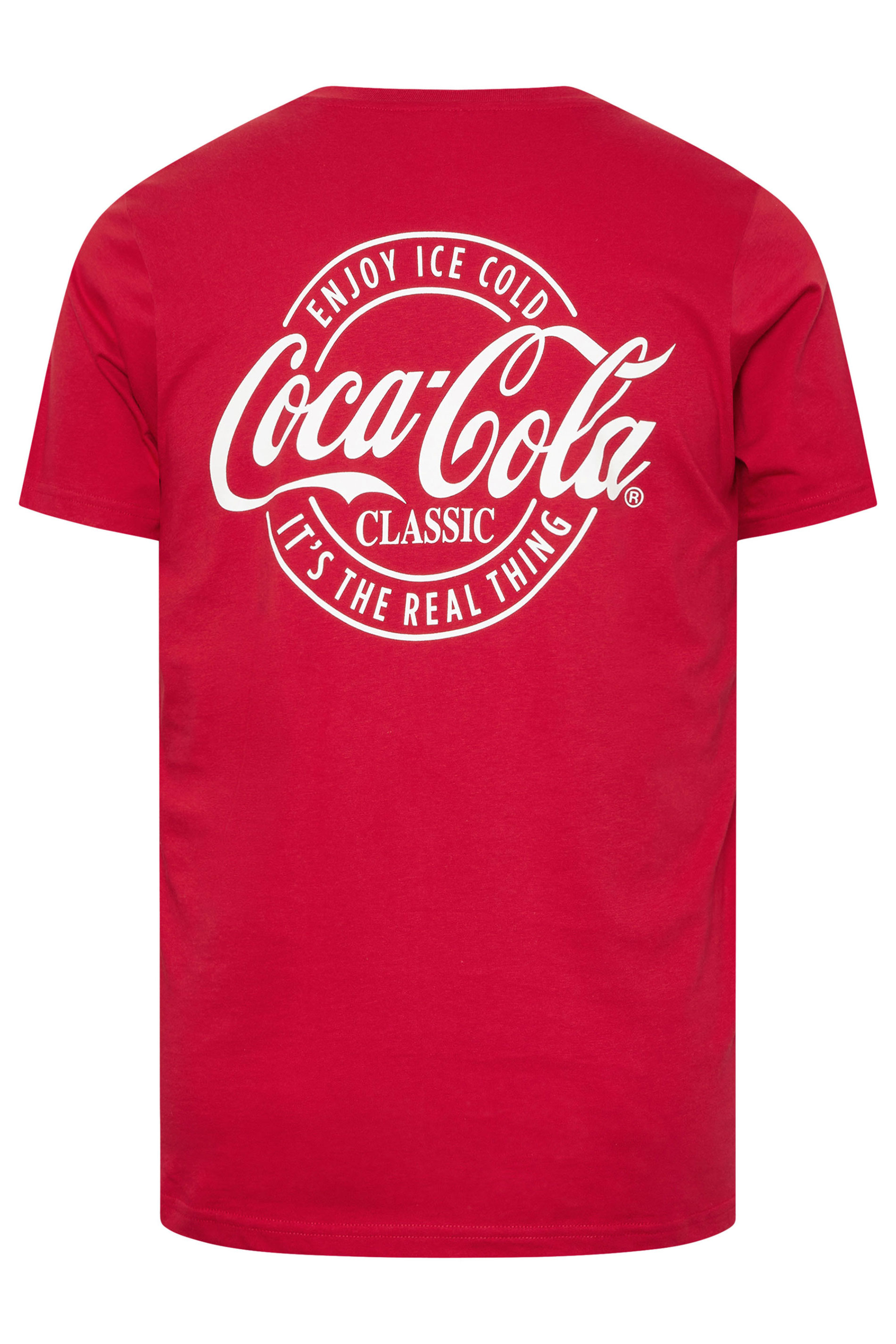 BadRhino Big & Tall Red Coca Cola Graphic T-Shirt | BadRhino 8