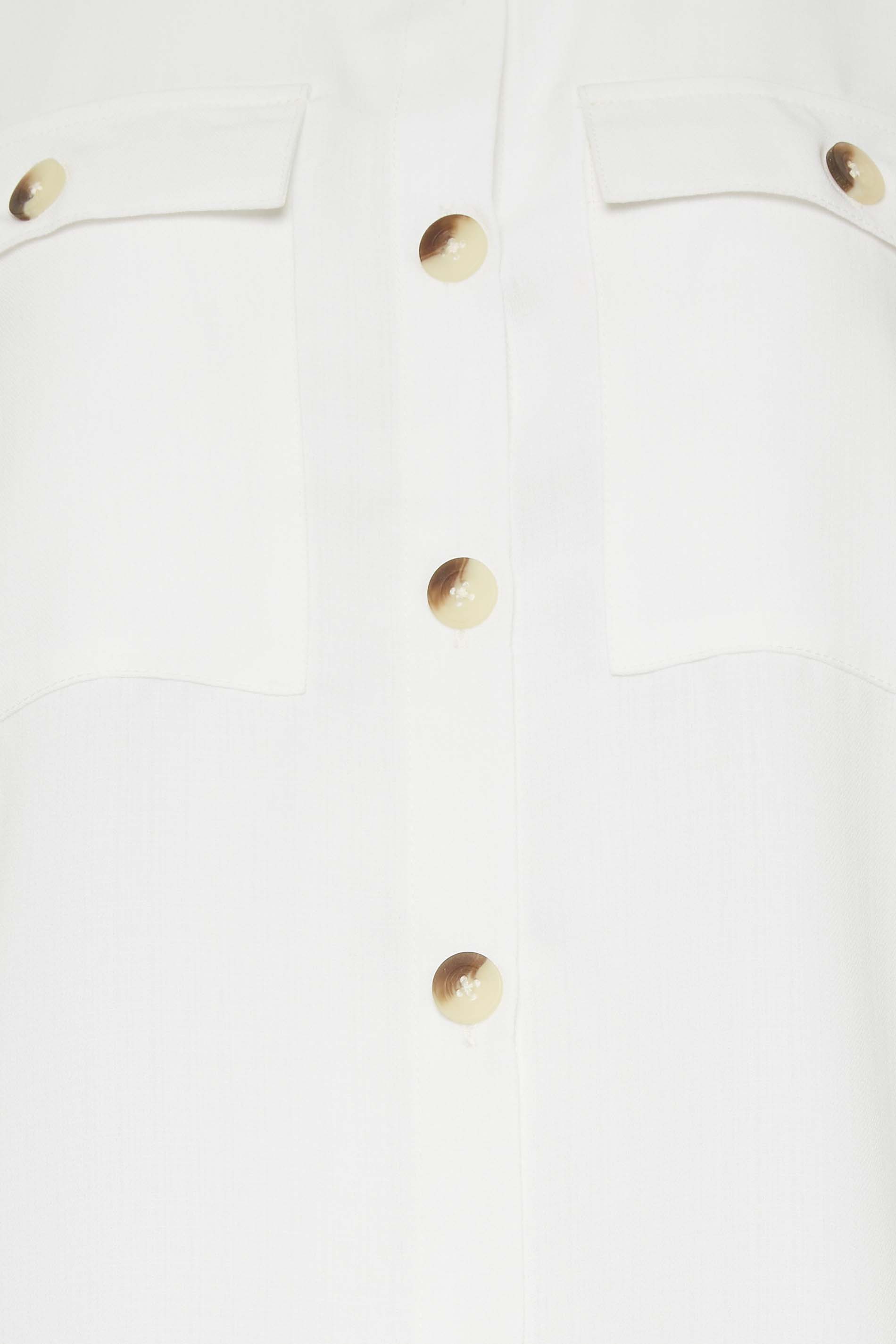 LTS Tall White Long Sleeve Utility Shirt | Long Tall Sally 5