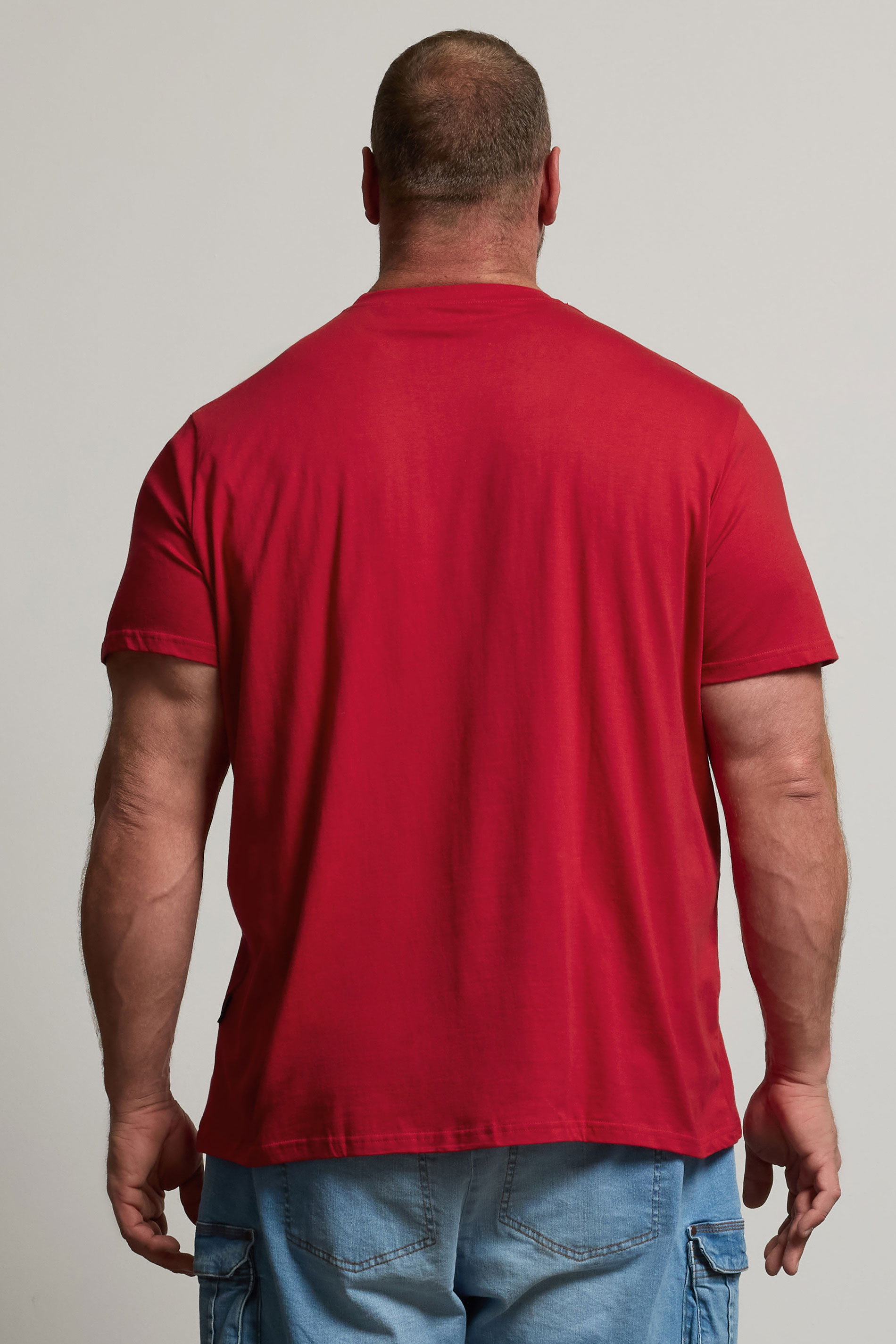 BadRhino Big & Tall Dark Red Core T-Shirt | BadRhino 3