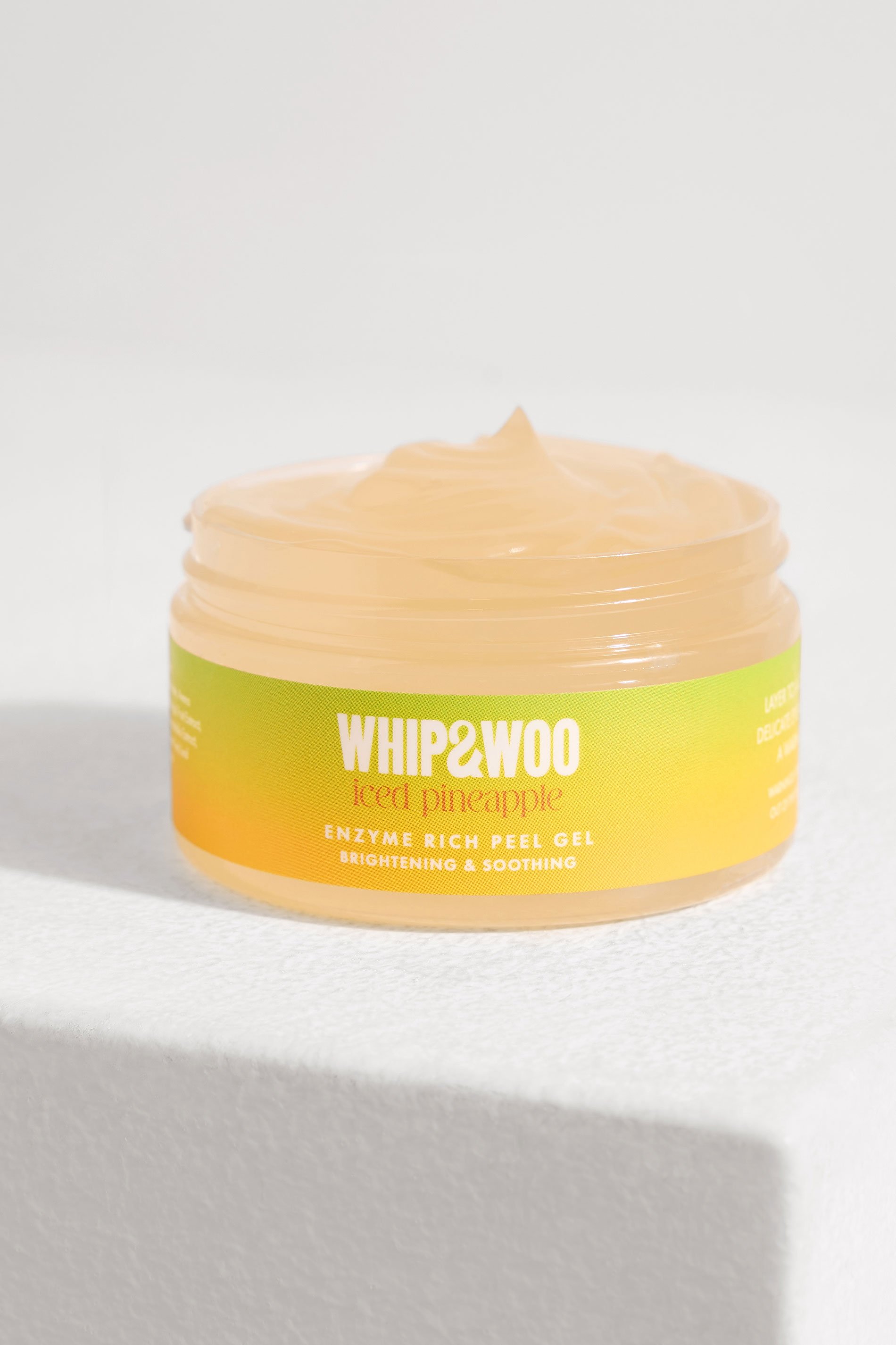 Iced Pineapple Enzyme Peel Face Mask Gel | Whip&Woo 1