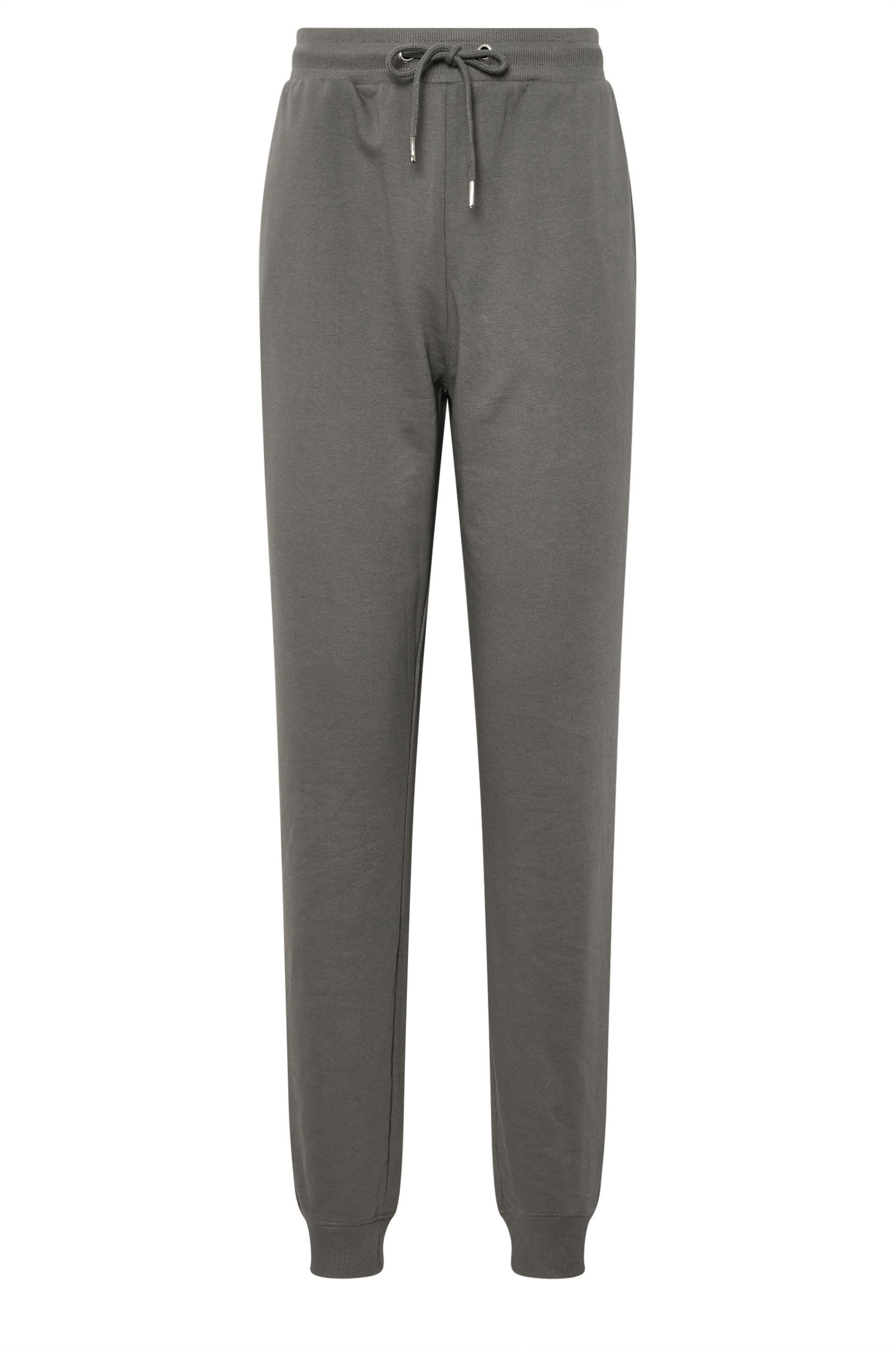 LTS Tall Charcoal Grey Cuffed Joggers | Long Tall Sally 5
