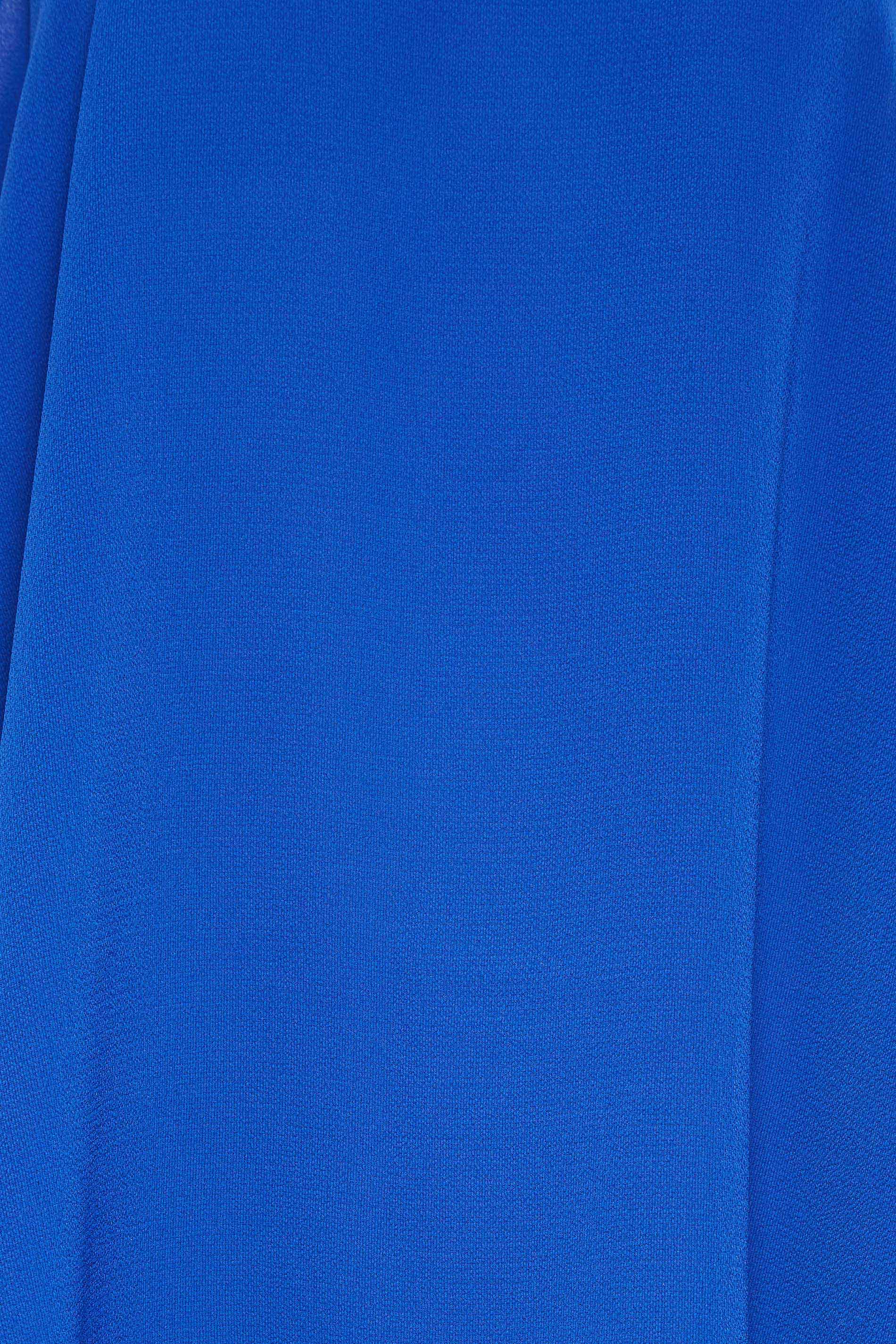 LTS Tall Women's Cobalt Blue Ruched Swing Cami Top 5