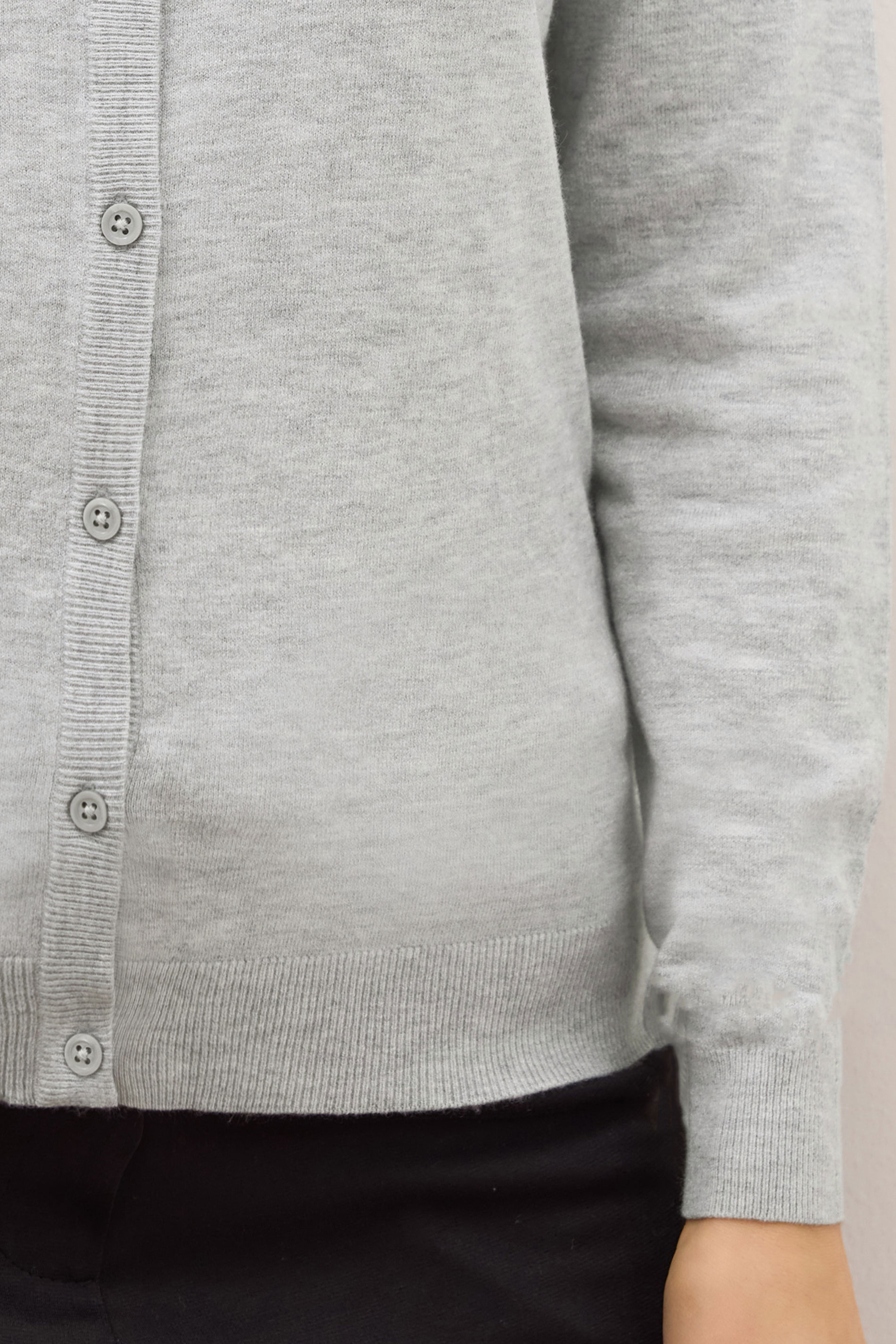 LTS PREMIUM Tall Light Grey Button Down Cardigan | Long Tall Sally 4