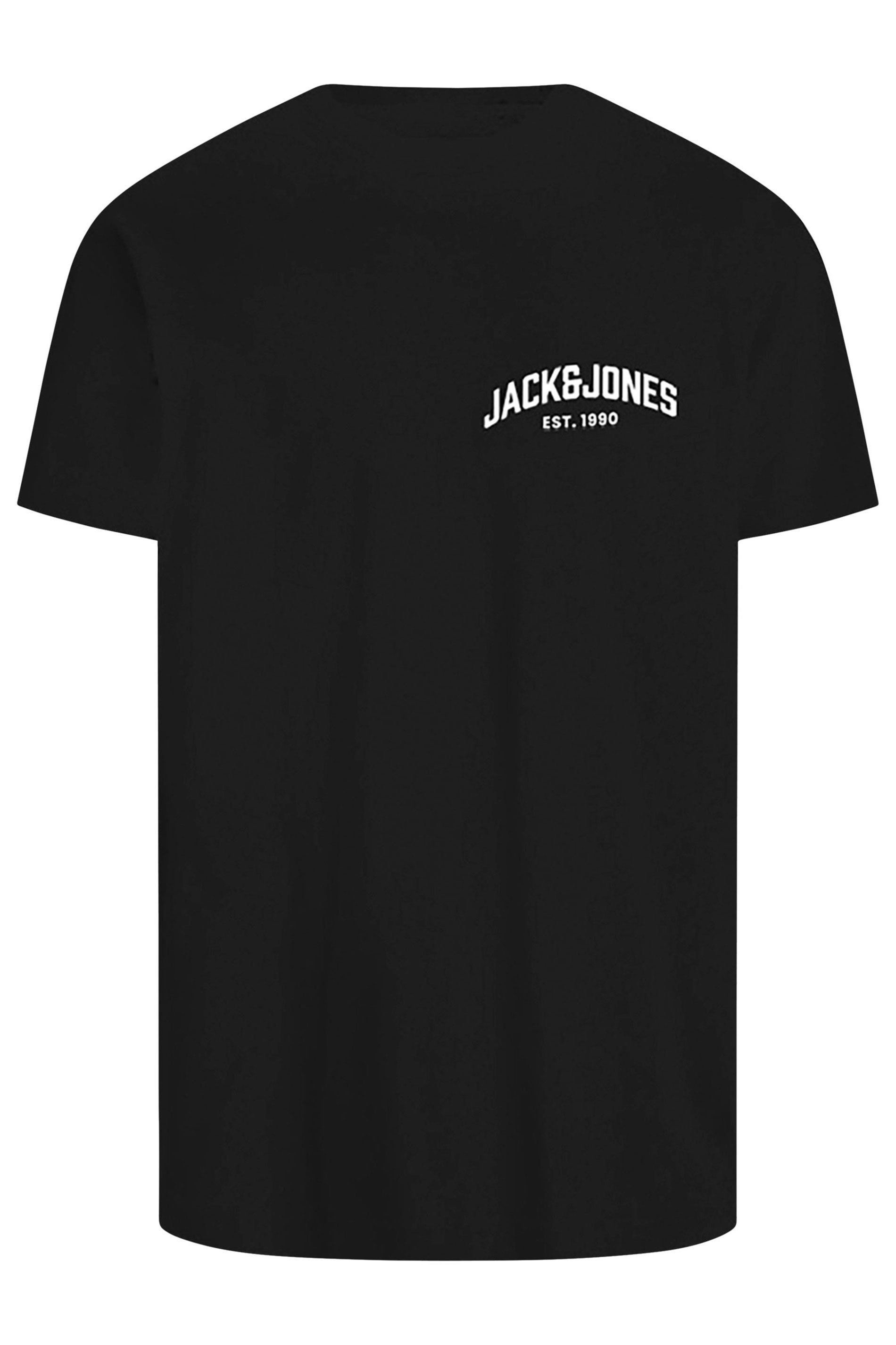 JACK & JONES Big & Tall 5 PACK Grey & Green Crew Neck T-Shirts | BadRhino 8