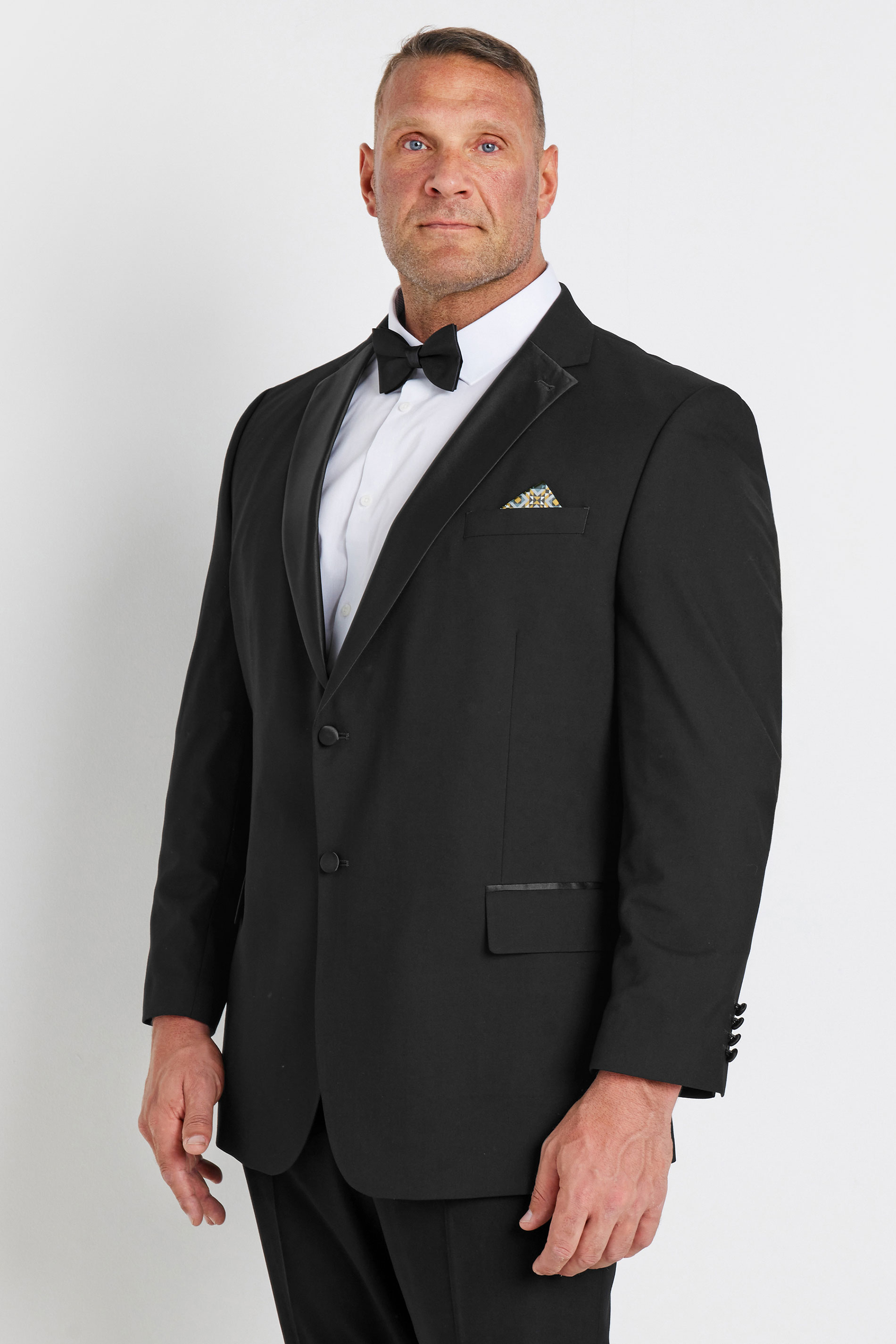 BadRhino Tailoring Big & Tall Black Dinner Jacket | BadRhino 2
