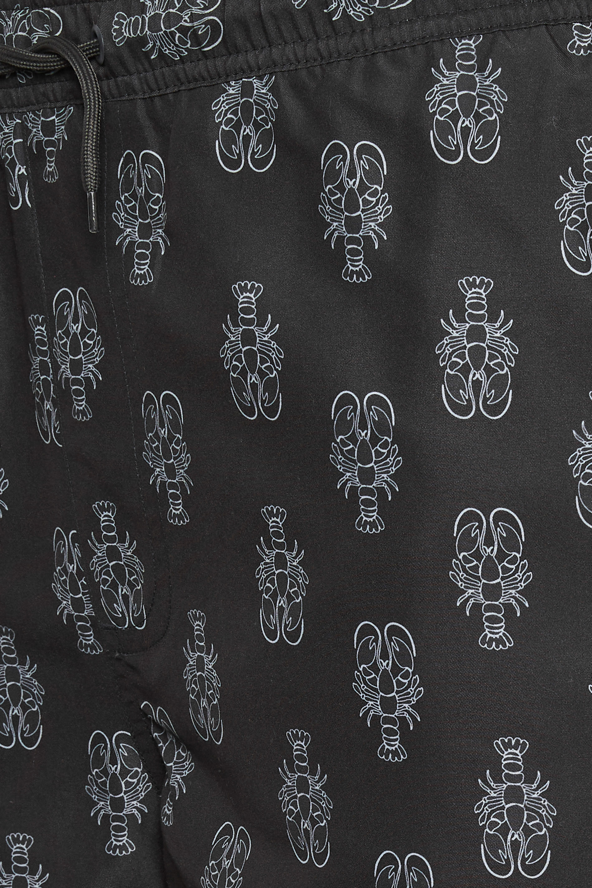BadRhino Black Lobster Print Swim Shorts | BadRhino 4