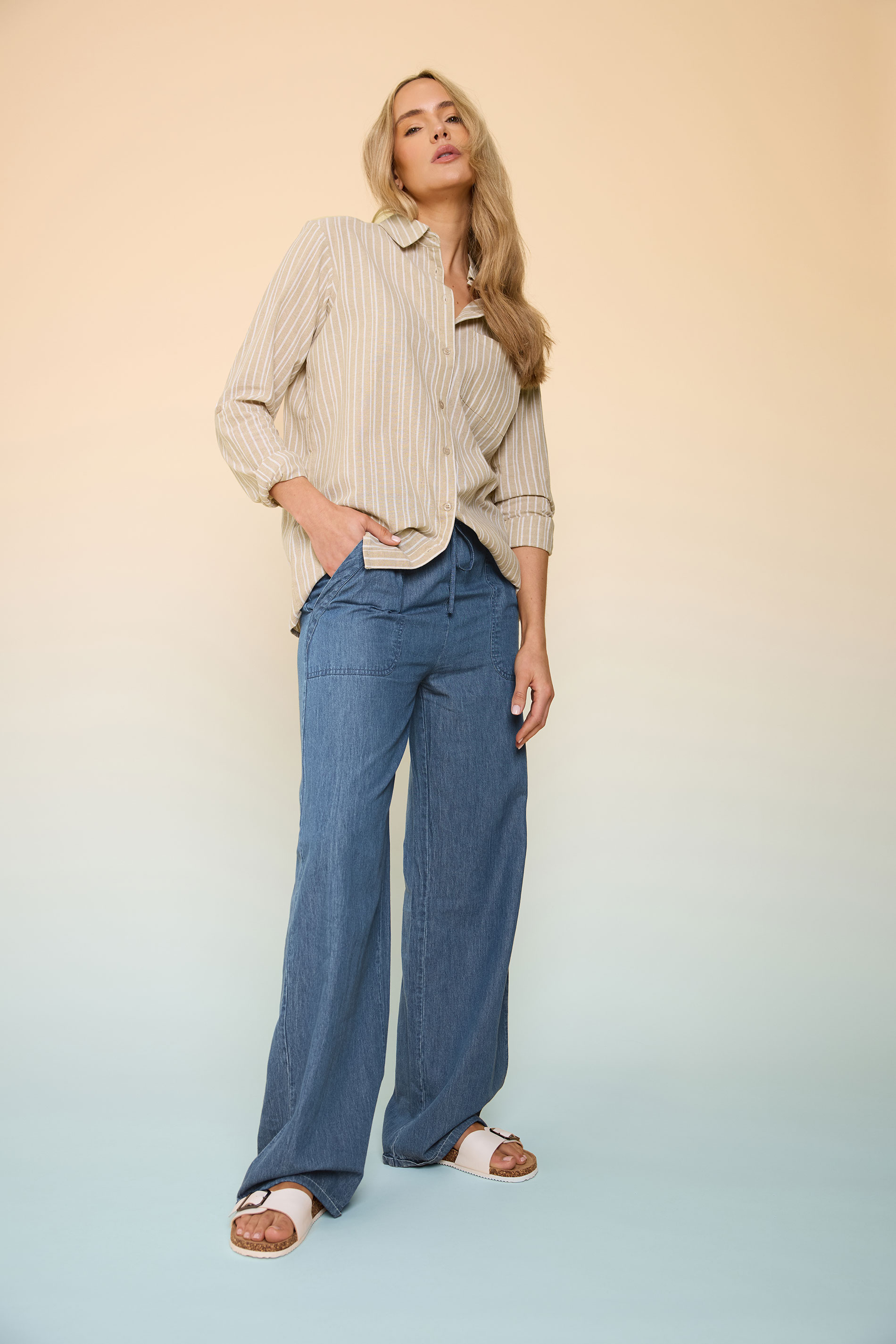 LTS Tall Stone Stripe Shirt | Long Tall Sally 2