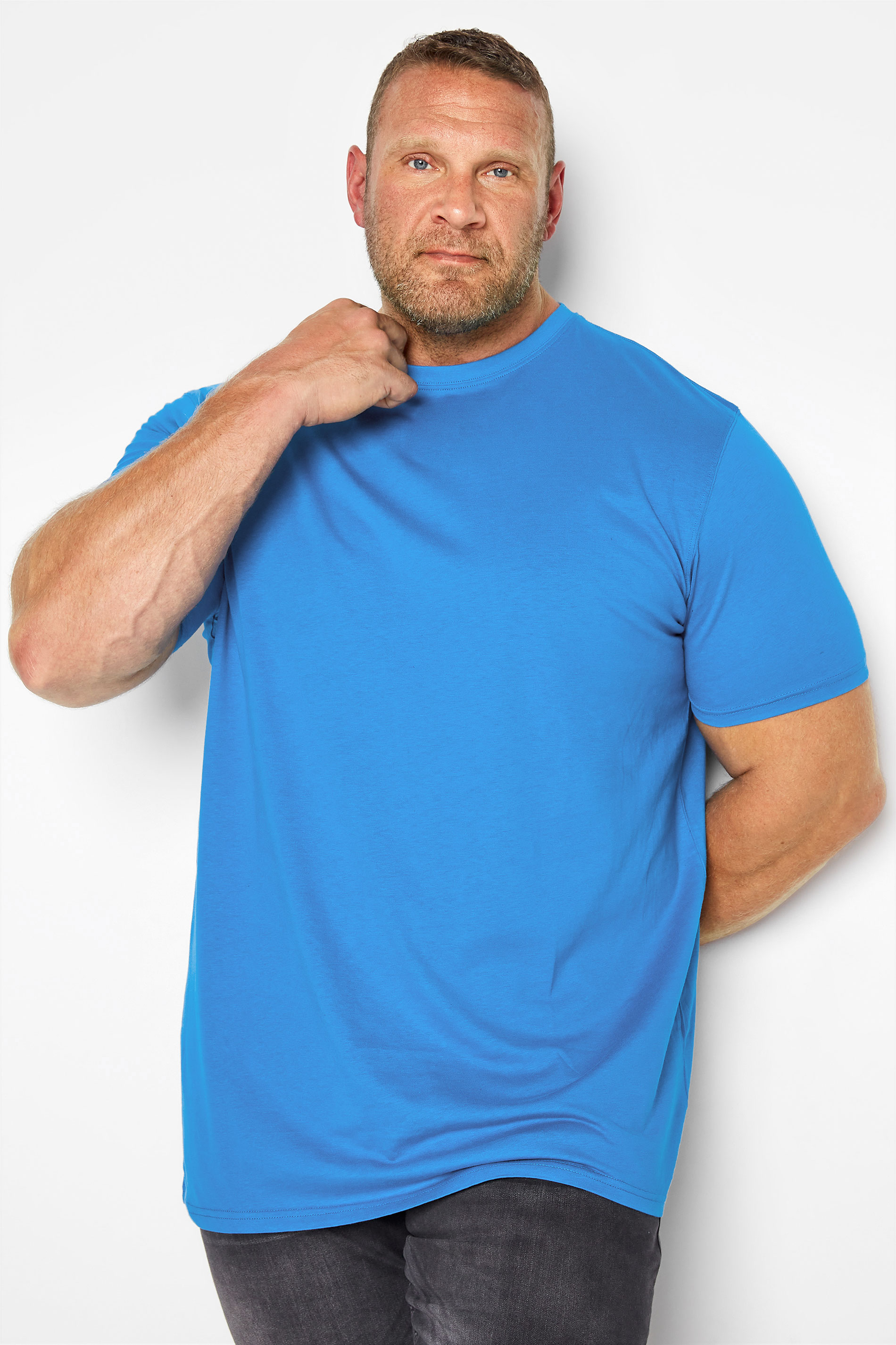 D555 Royal Blue Duke Basic T-Shirt | BadRhino 2