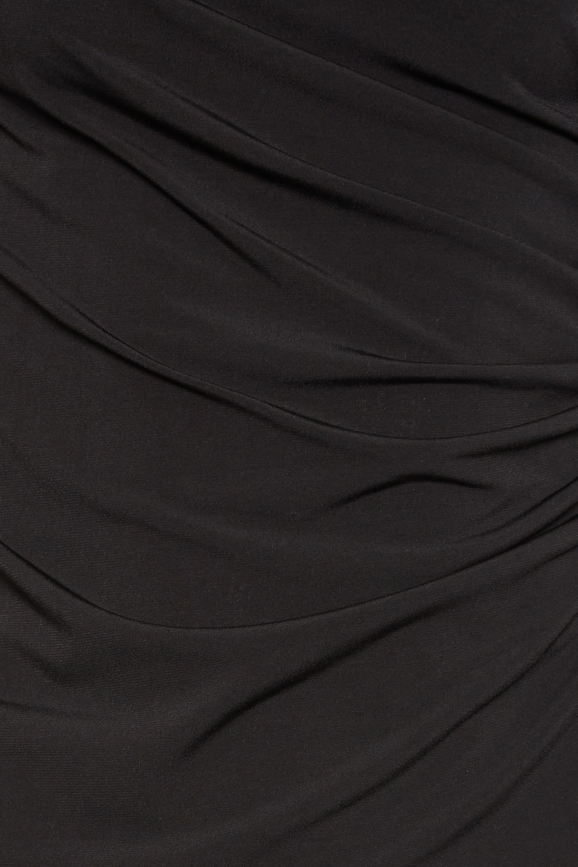 LTS Tall Women's Black Draped Top | Long Tall Sally  5