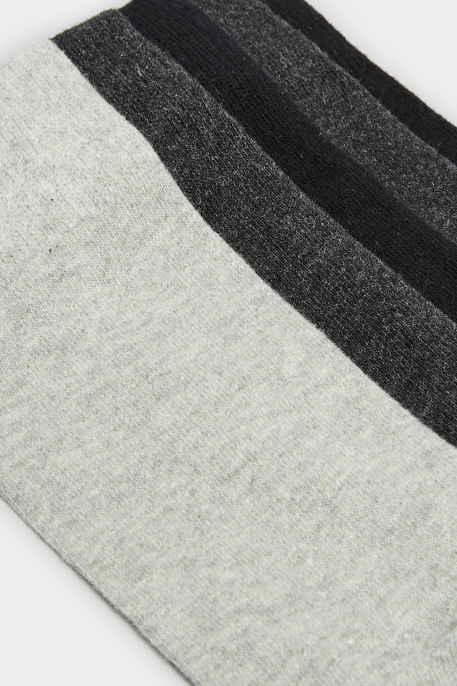 BadRhino Grey & Black 5 Pack Ankle Socks | BadRhino 4