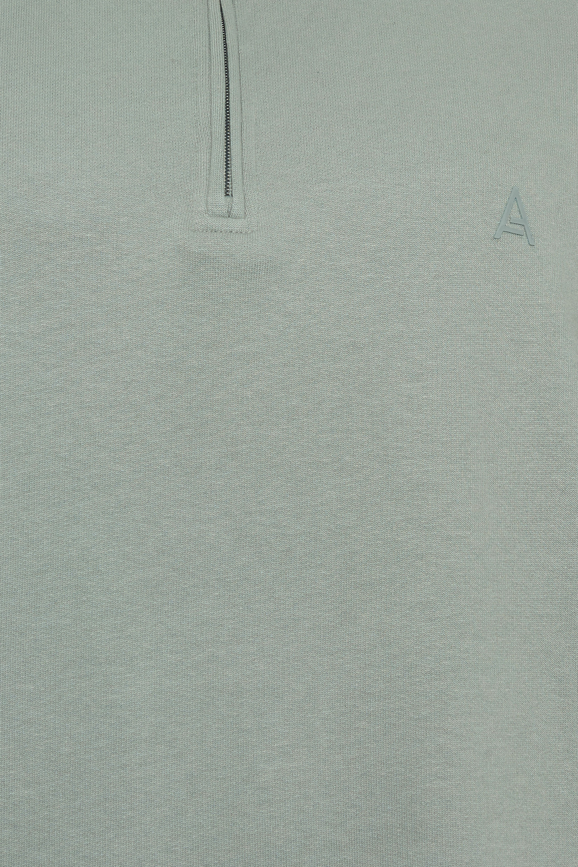 STUDIO A Big & Tall Grey Quarter Zip Sweatshirt | BadRhino 3