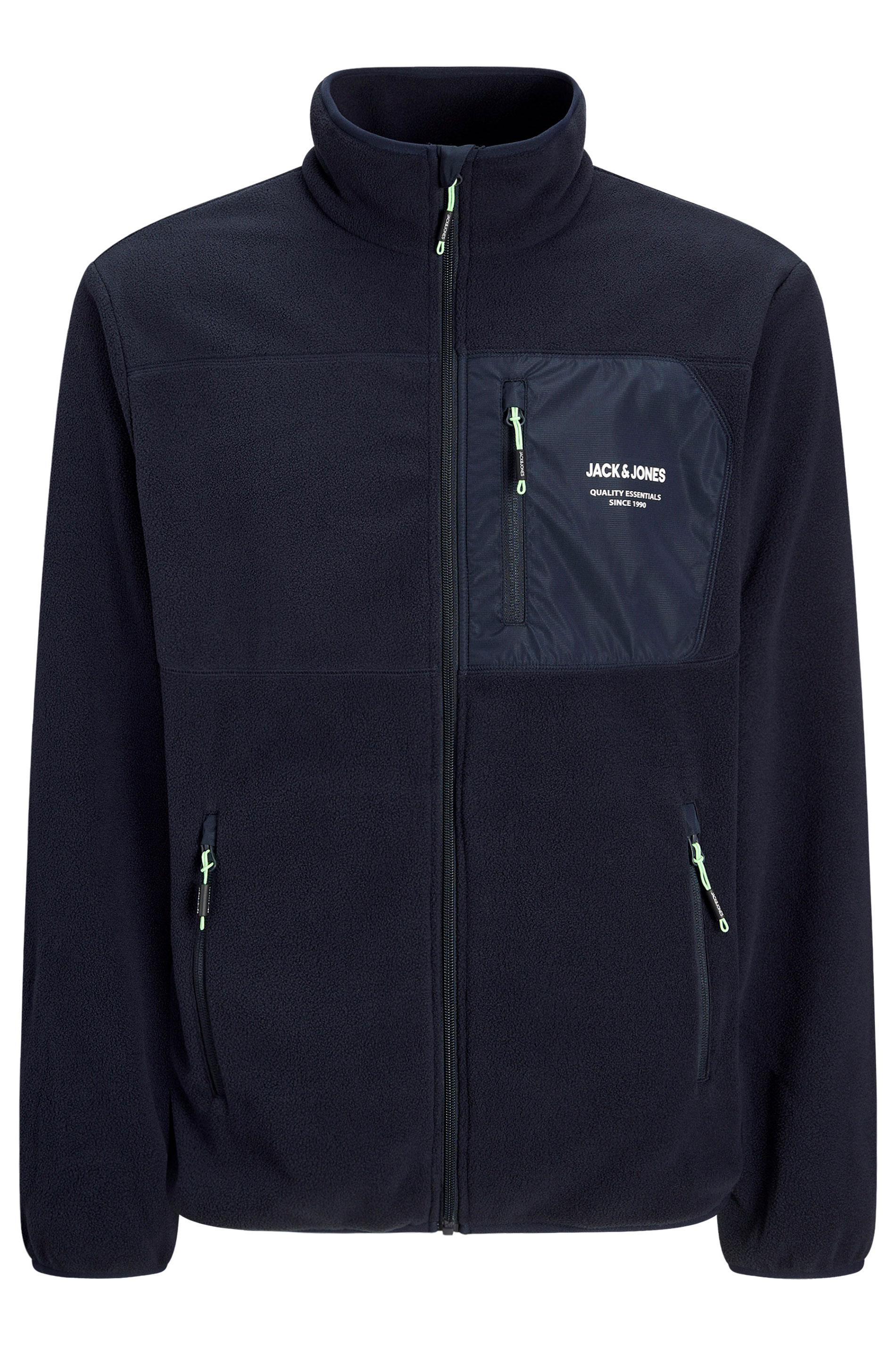JACK & JONES Big & Tall Navy Blue Fleece | BadRhino 2