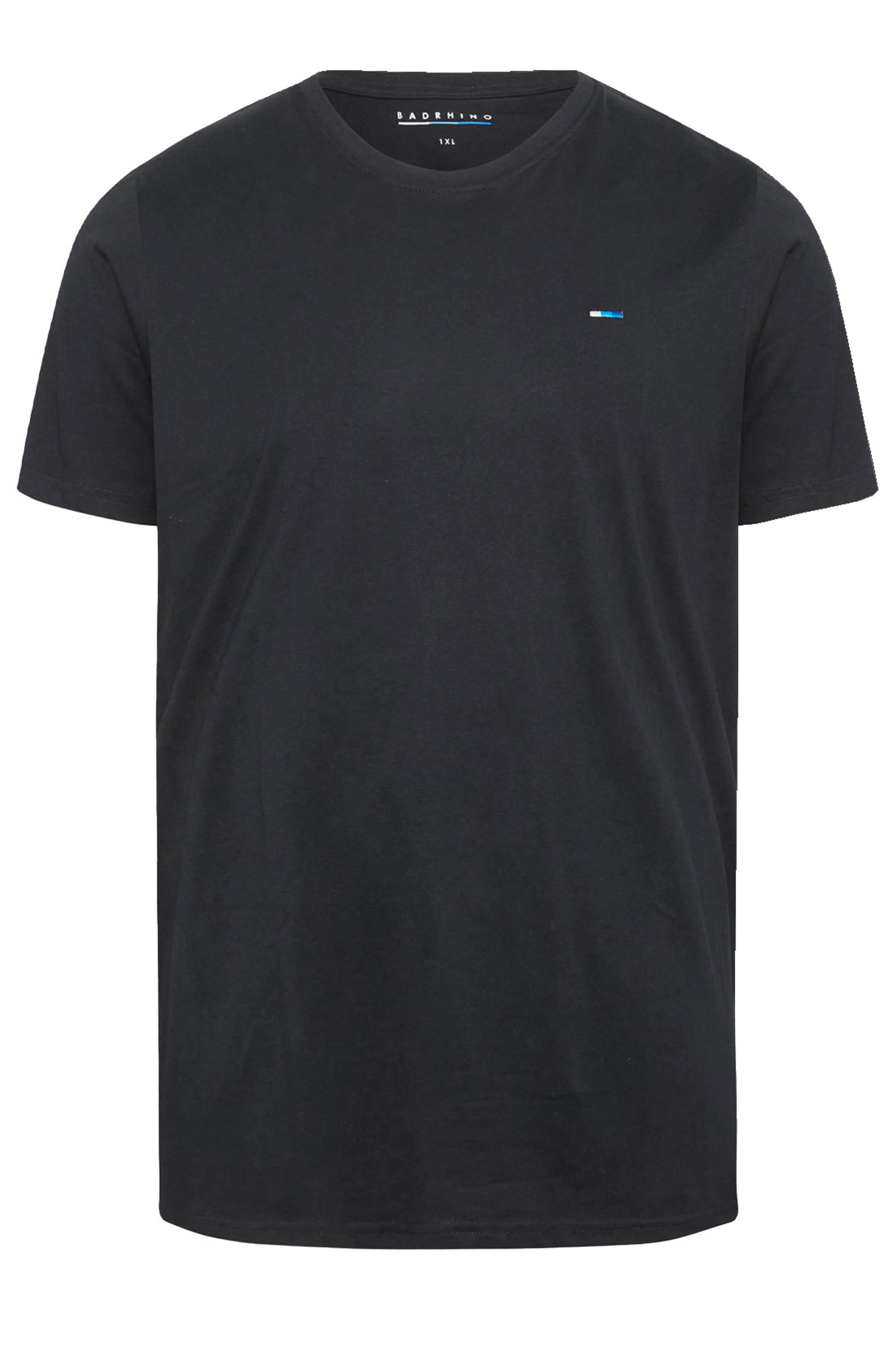 BadRhino Big & Tall 5 PACK Black Extra Long Core T-Shirts | BadRhino 6