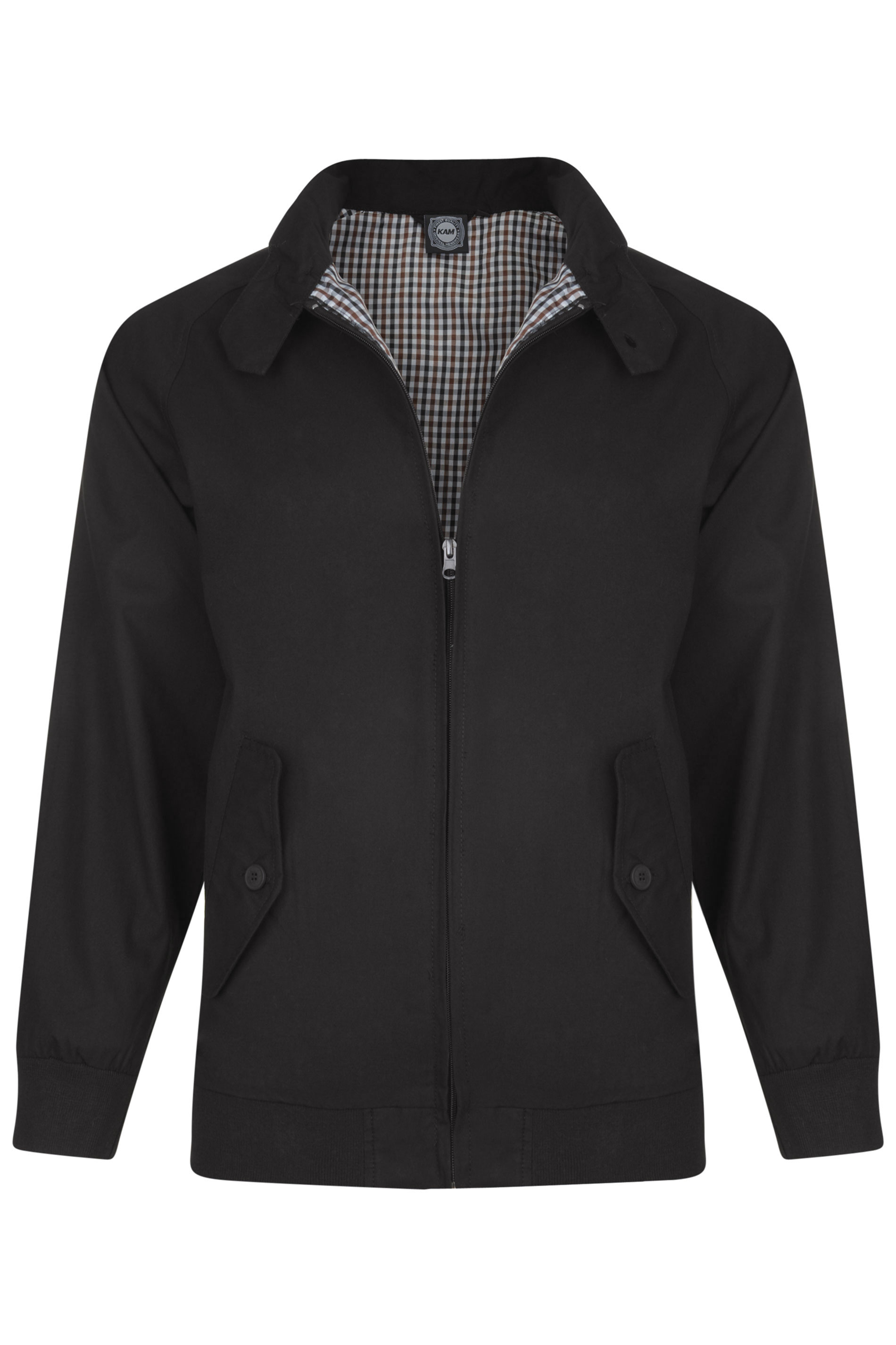 KAM Black Harrington Jacket | BadRhino 2