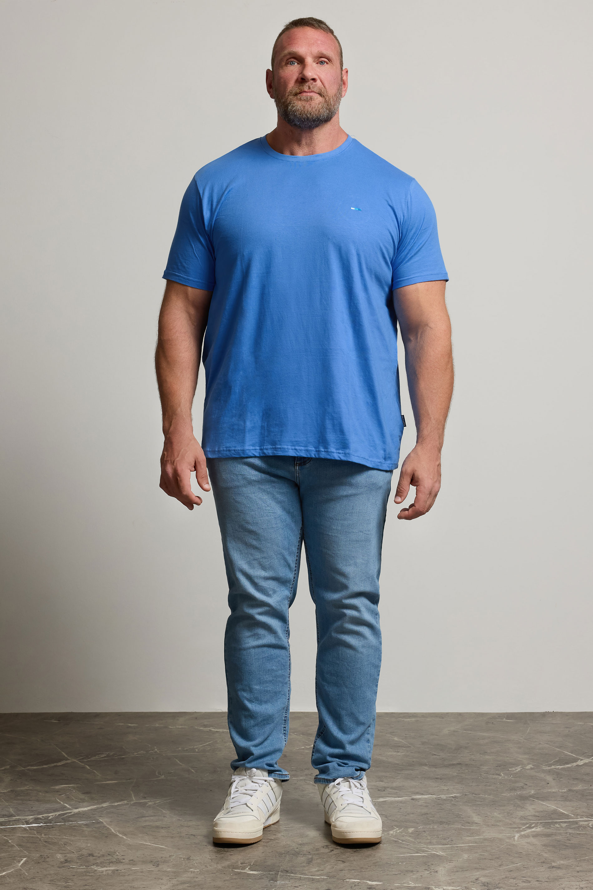 BadRhino Big & Tall Blue T-Shirt | BadRhino 3