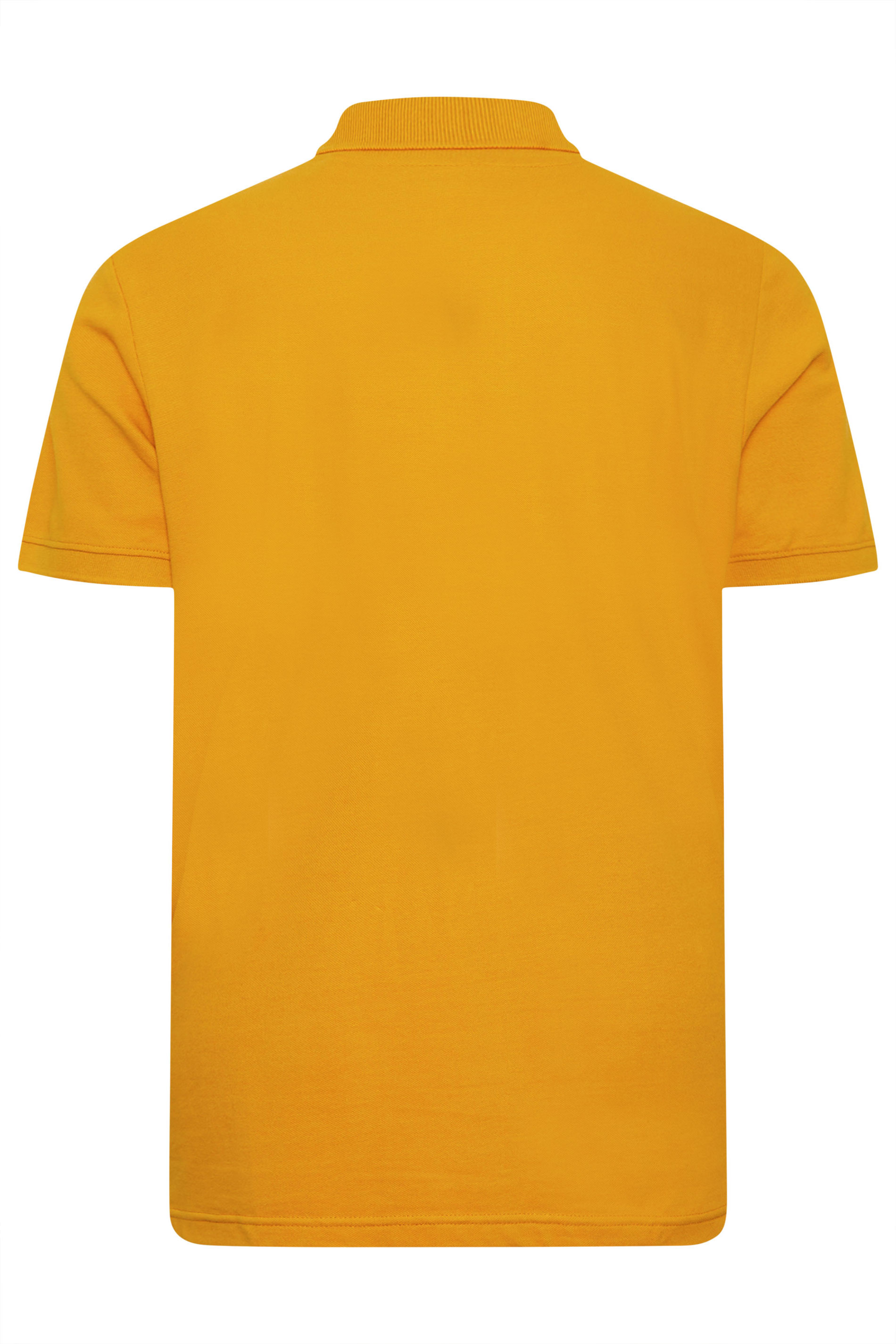 BadRhino Big & Tall Mustard Yellow Polo Shirt | BadRhino 8