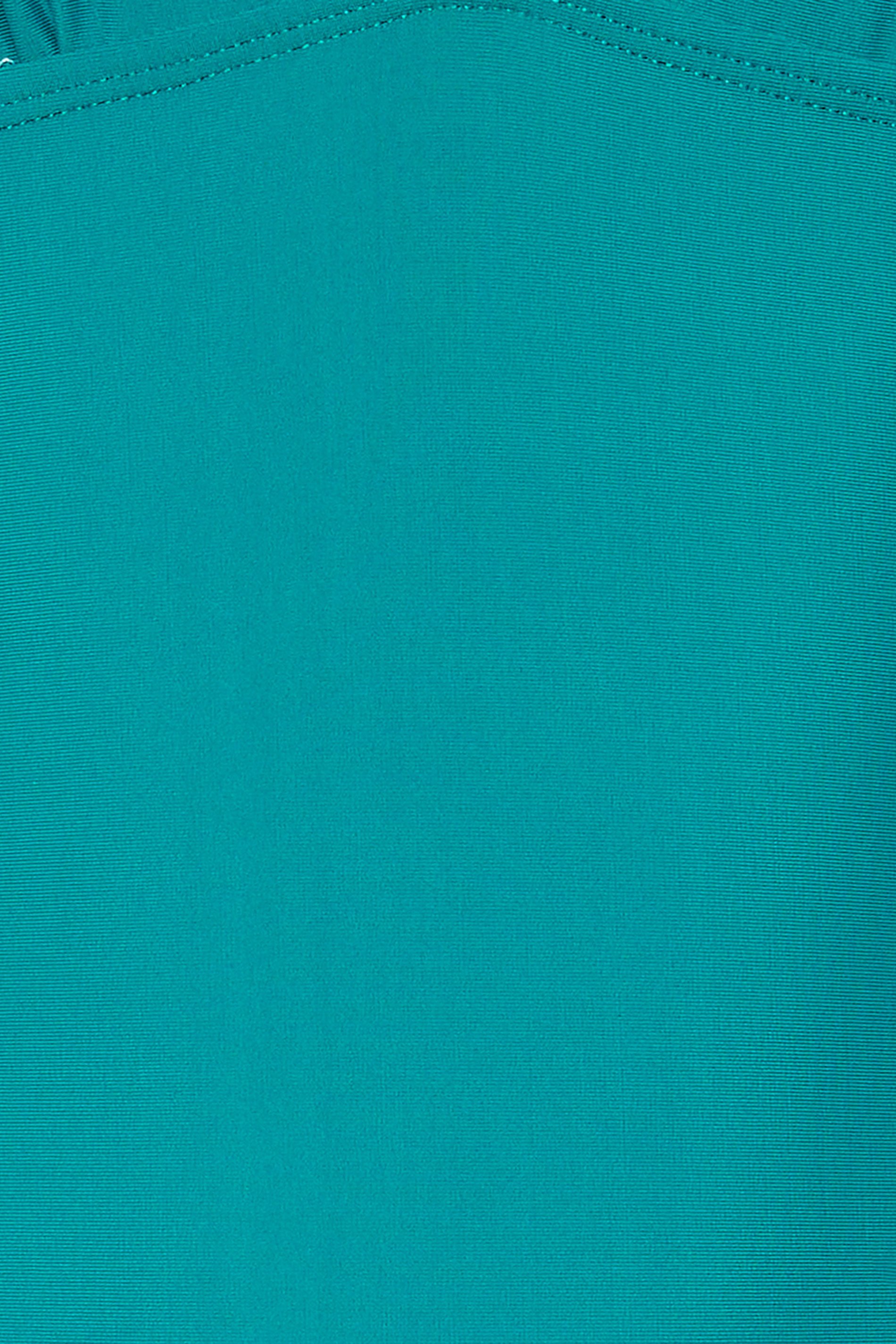 LTS Tall Turquoise Green Scalloped Seam Swimsuit | Long Tall Sally 7