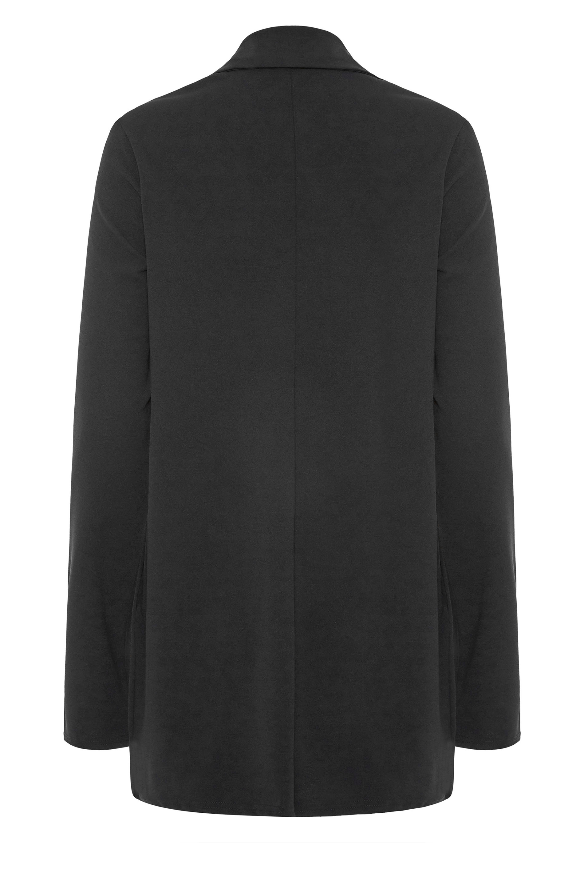 LTS Black Scuba Longline Blazer | Long Tall Sally 8