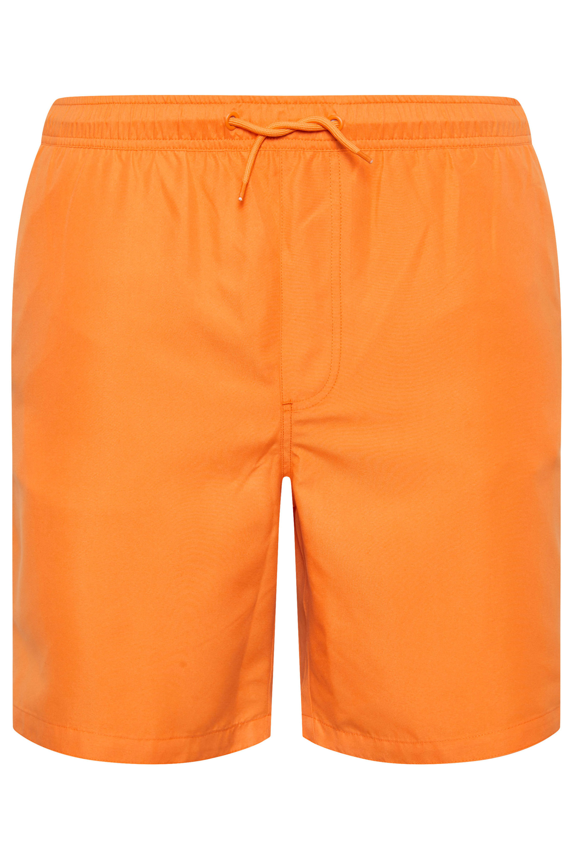BadRhino Big & Tall Orange Swim Shorts | BadRhino 5