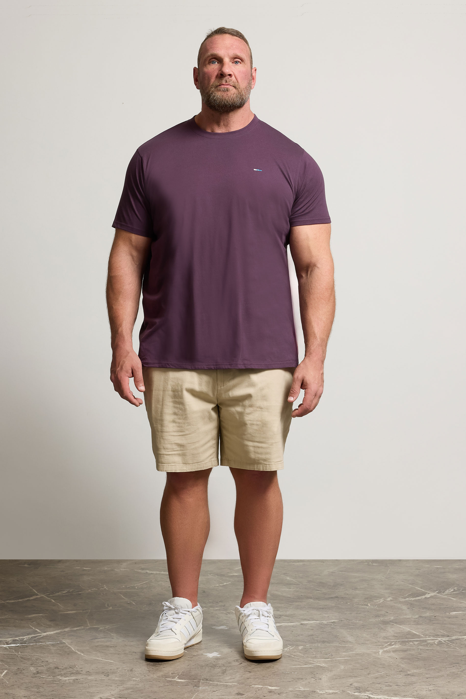BadRhino Big & Tall Plum Purple Core T-Shirt | BadRhino 2
