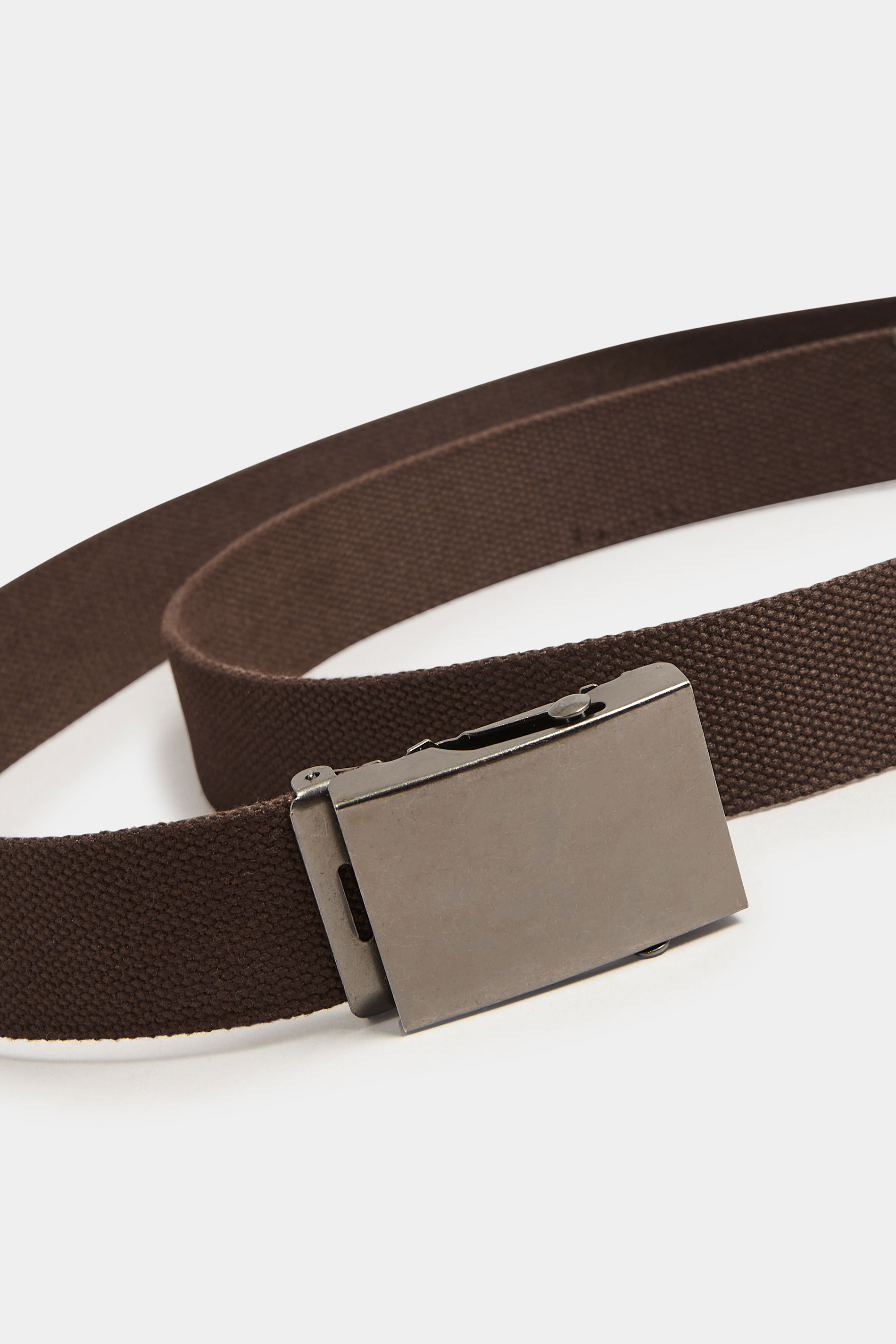 D555 Brown Webbing Belt | D555 3