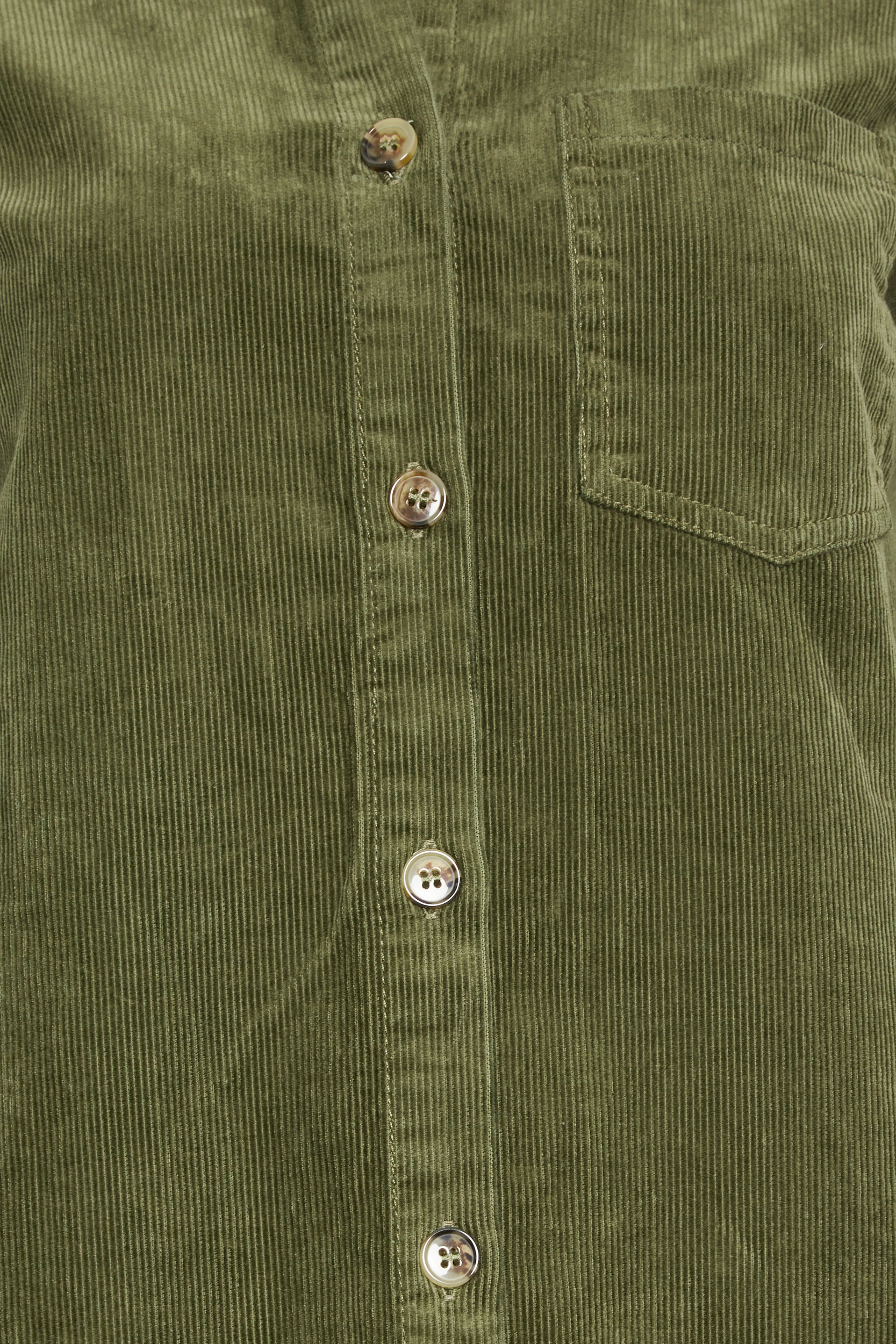 LTS Tall Khaki Green Cord Shirt | Long Tall Sally  5
