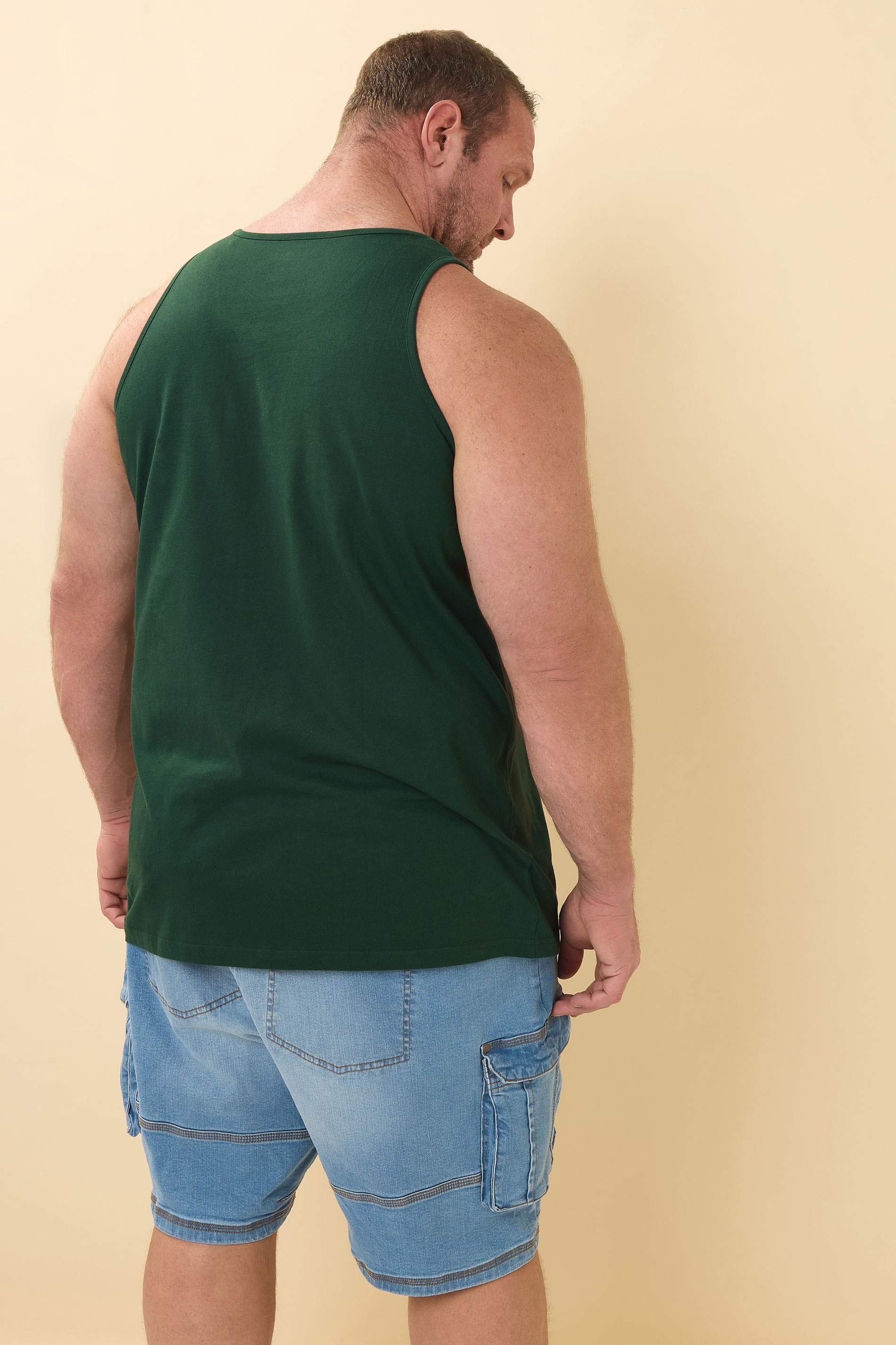 BadRhino Big & Tall 2 PACK Black & Green Scripted Vest | BadRhino 4