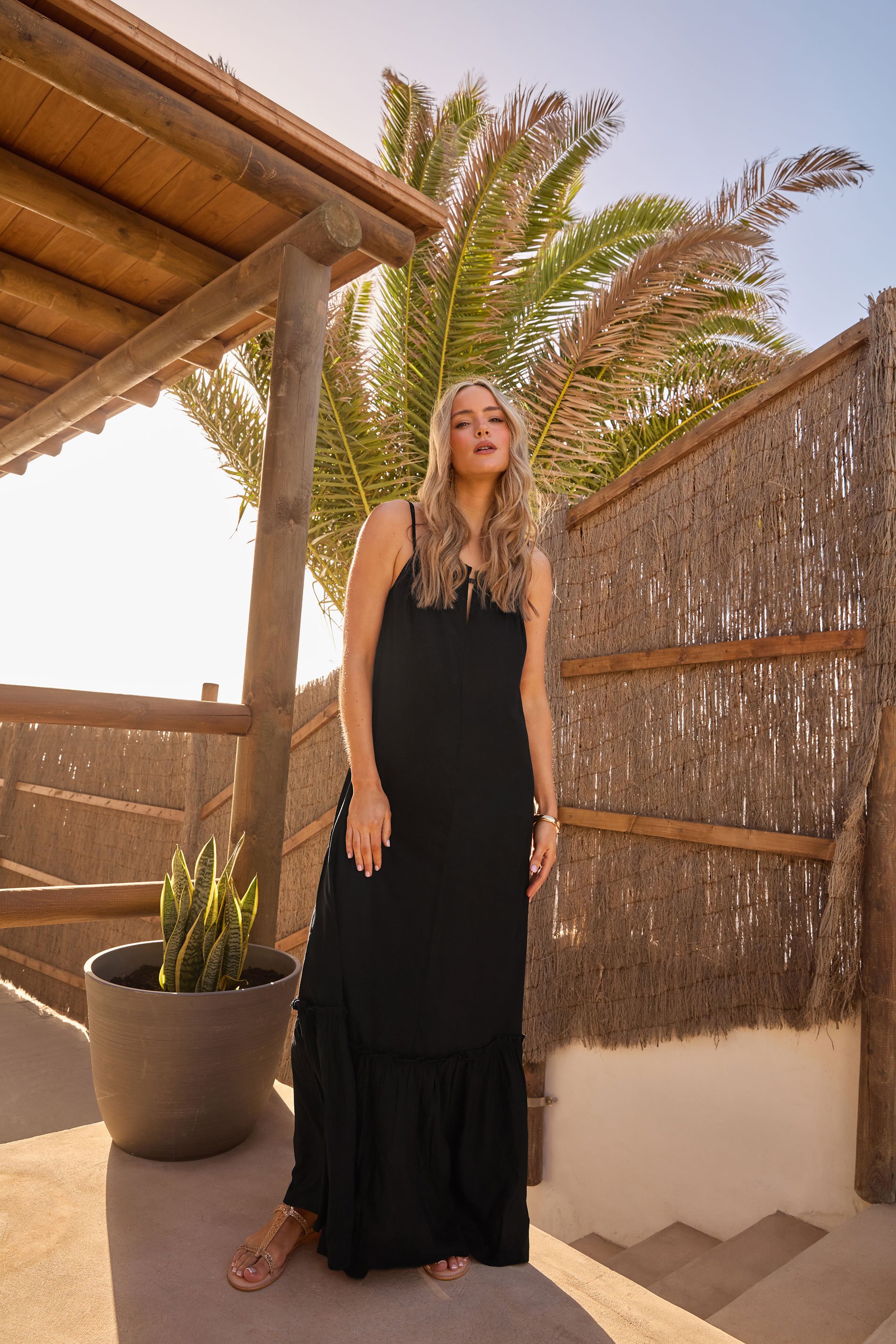 関税送料込【PhaseEight】ドレス☆Bella llic Dress, Black Women's Plus Size Leyla Black Maxi Dress