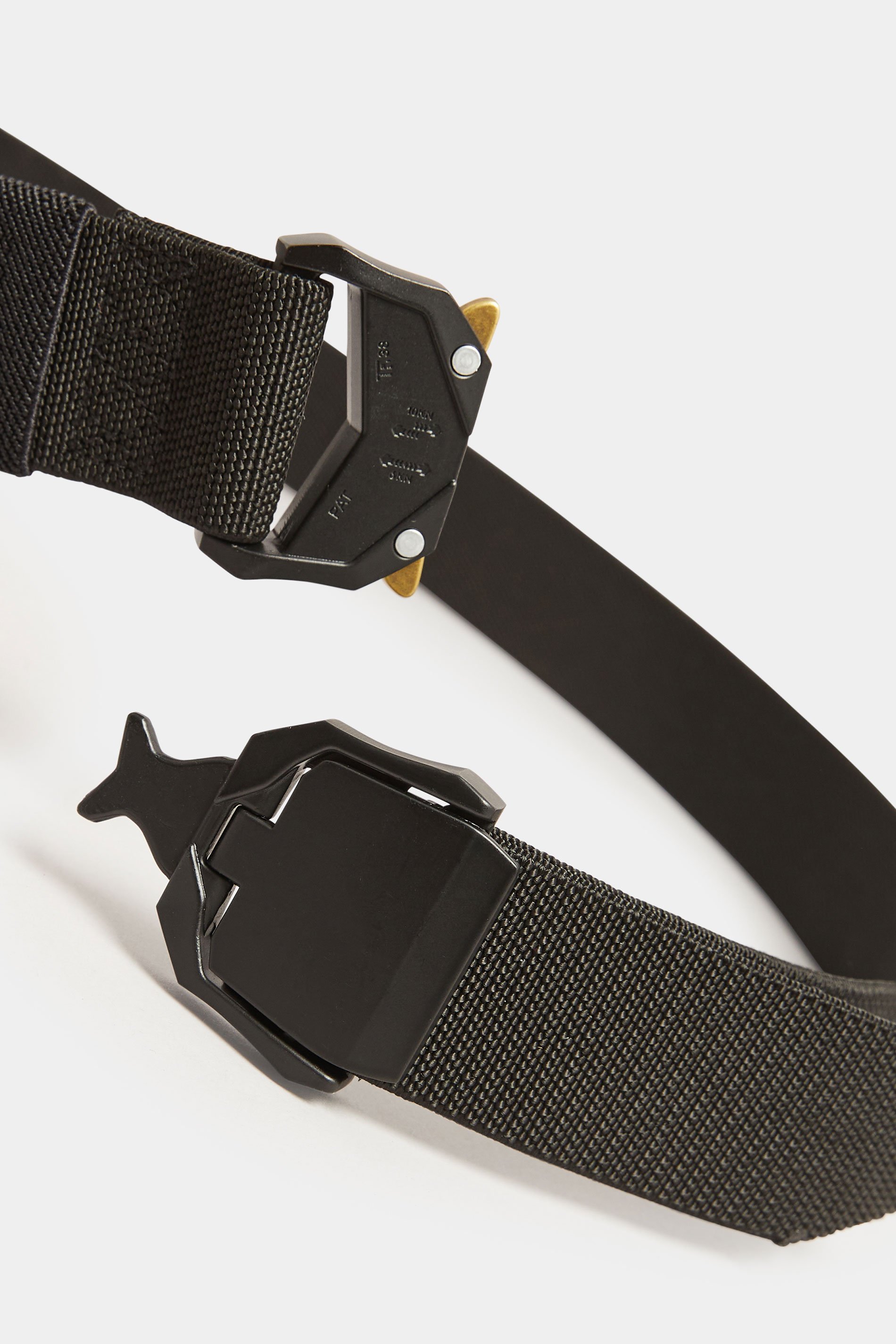 D555 Black Buckle Belt | BadRhino  3