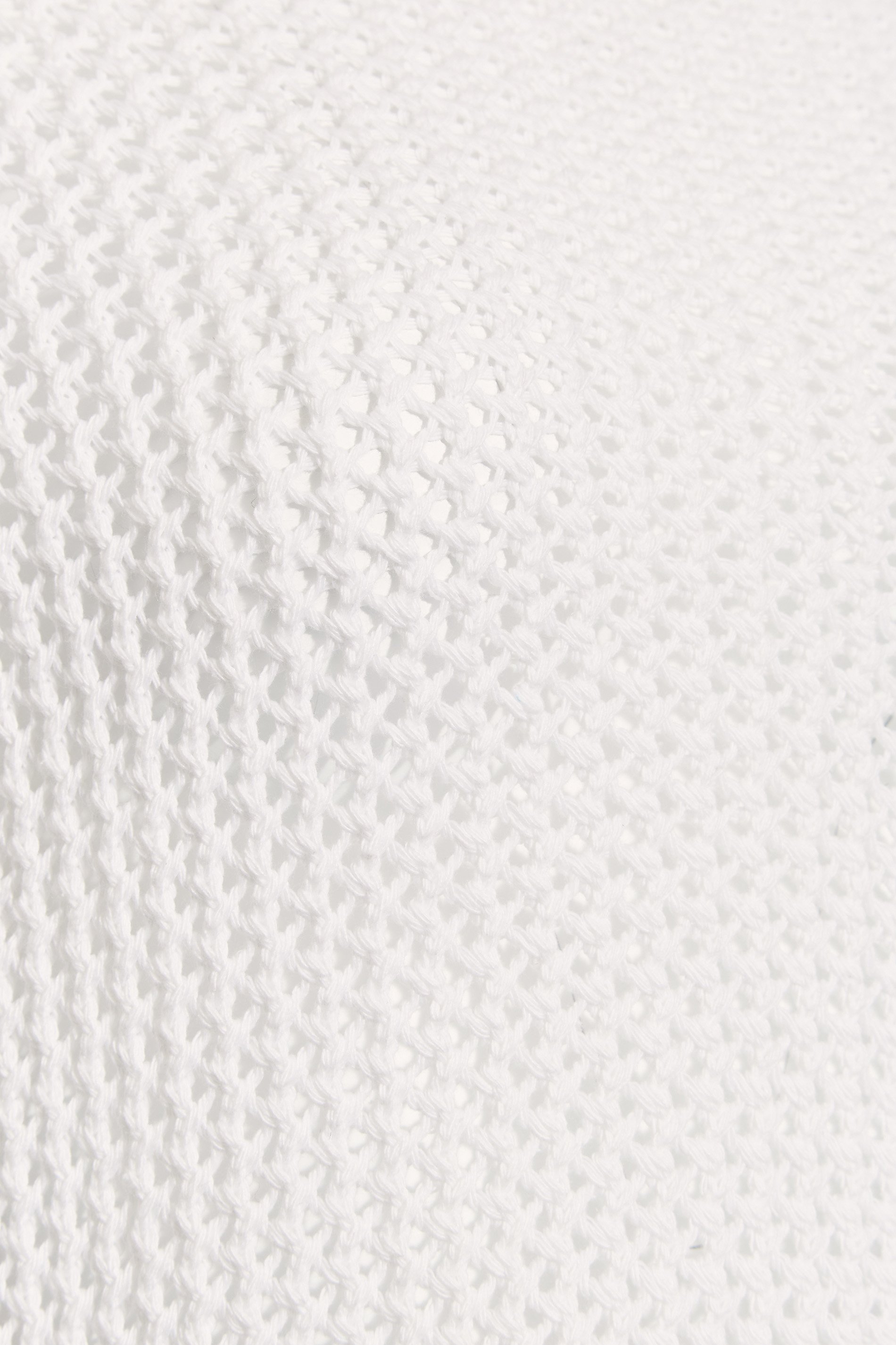 L'Appartement　Mesh Knit brown-half-zip-sweater.jpg