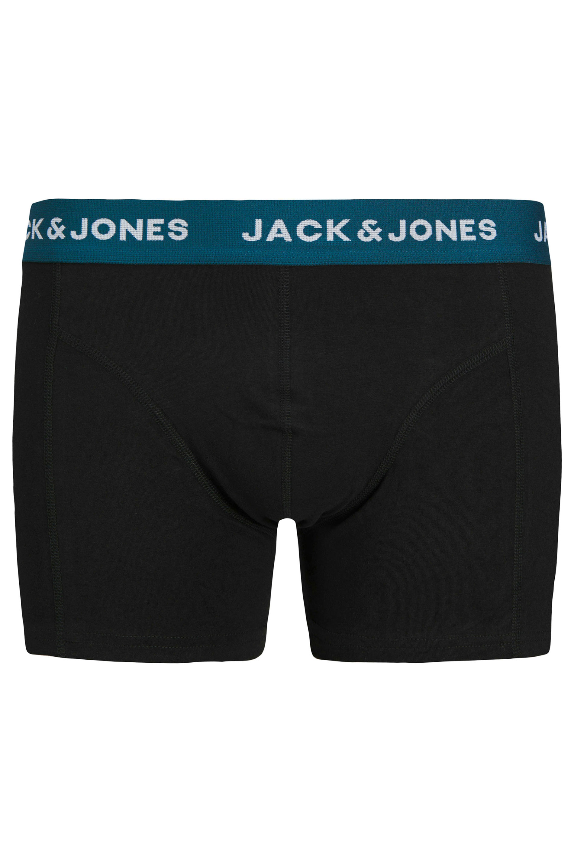 JACK & JONES Big & Tall 5 PACK Black 'Oliver' Boxers | BadRhino 9