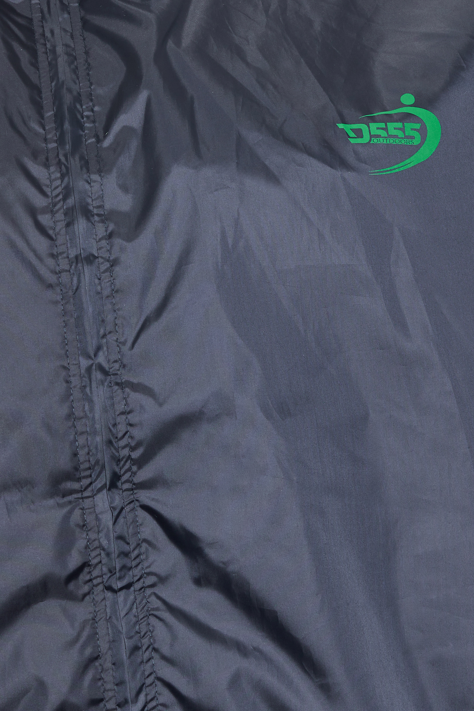 D555 Big & Tall Navy Blue Packaway Rain Jacket | BadRhino 7