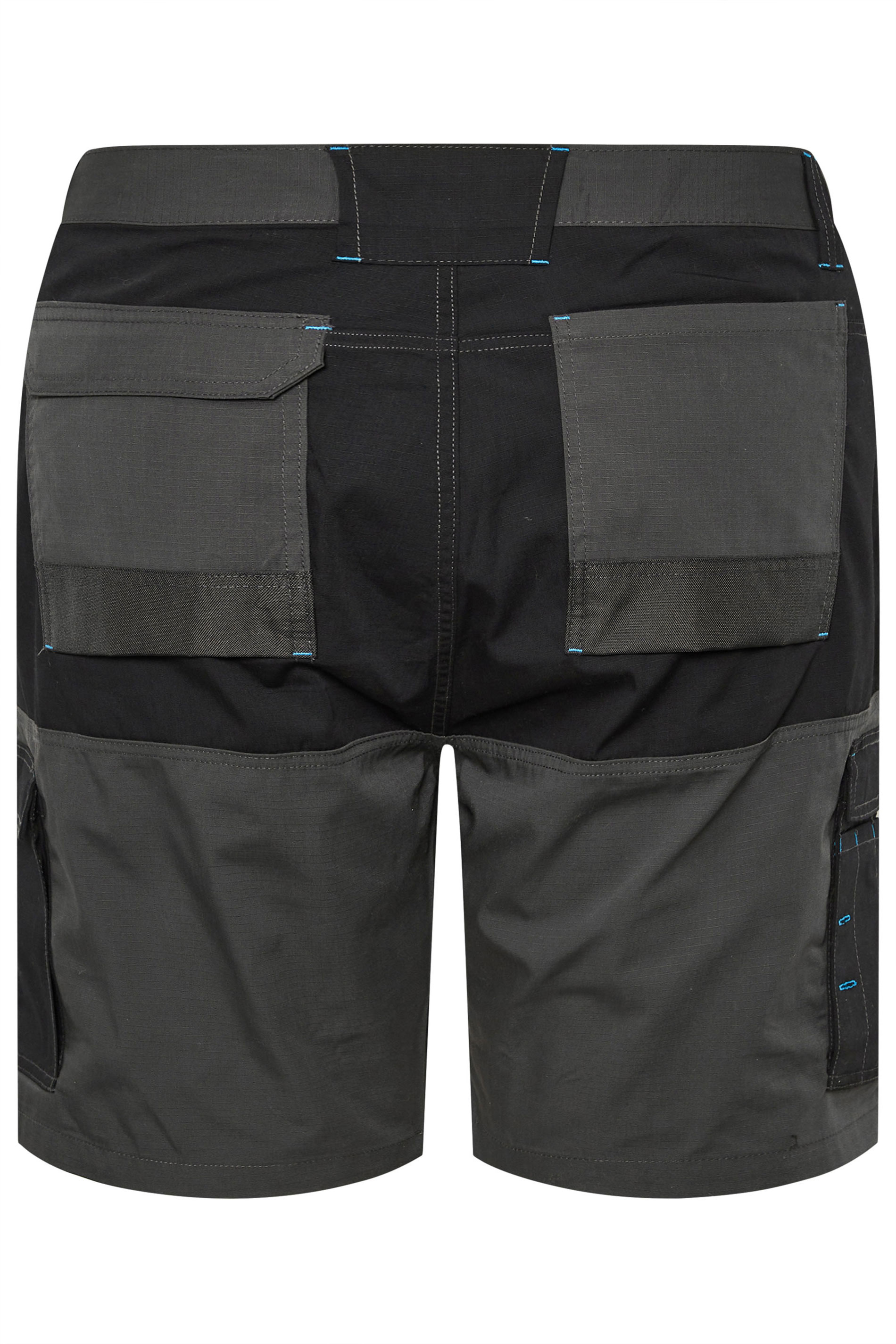 BadRhino Big & Tall Black Workwear Cargo Shorts | BadRhino 11