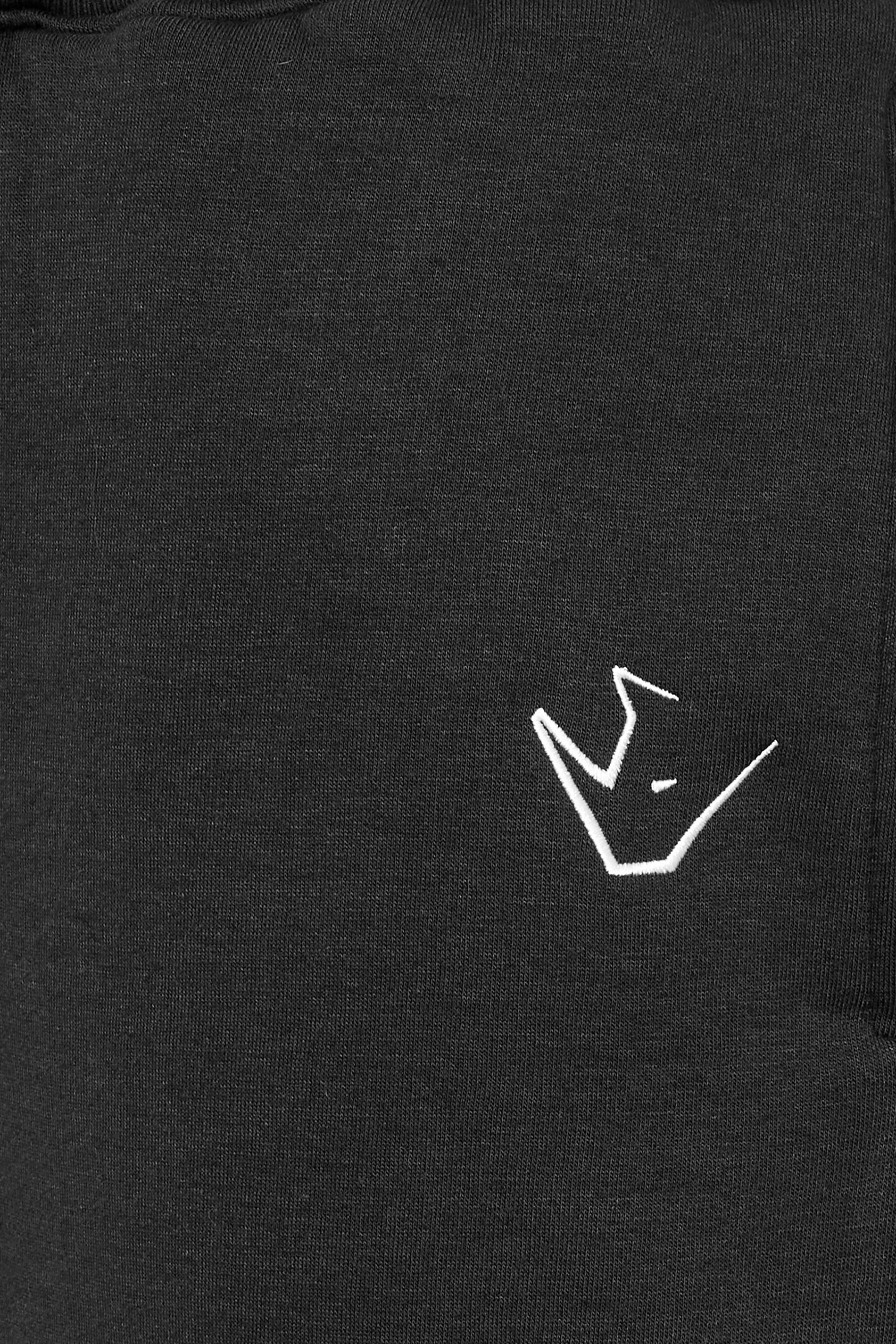 IronRhino Big & Tall Black 'Rest Day' Joggers | BadRhino 7