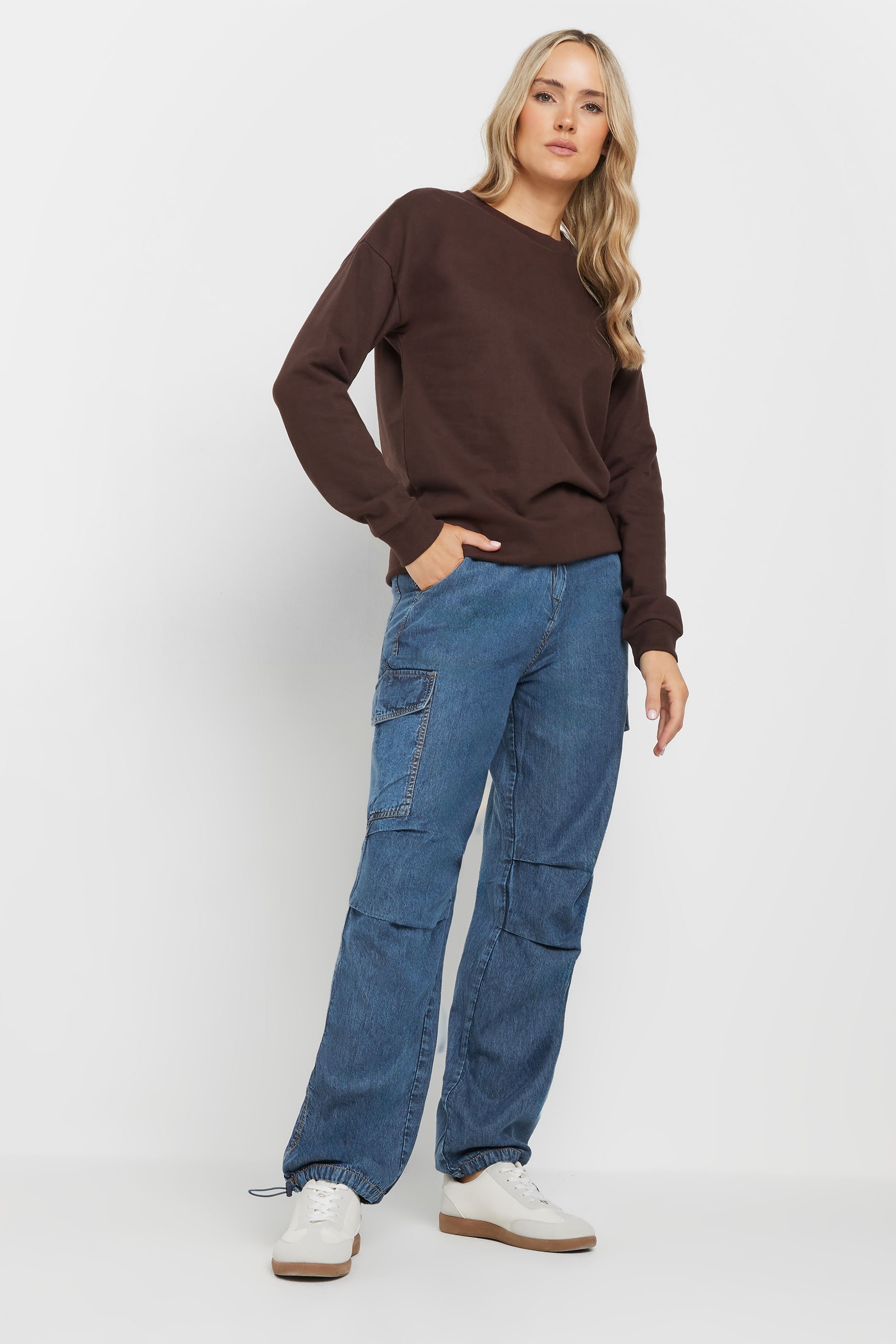 THE PARACHUTE CARGO DENIM PANT- DAR | LaneBryant
