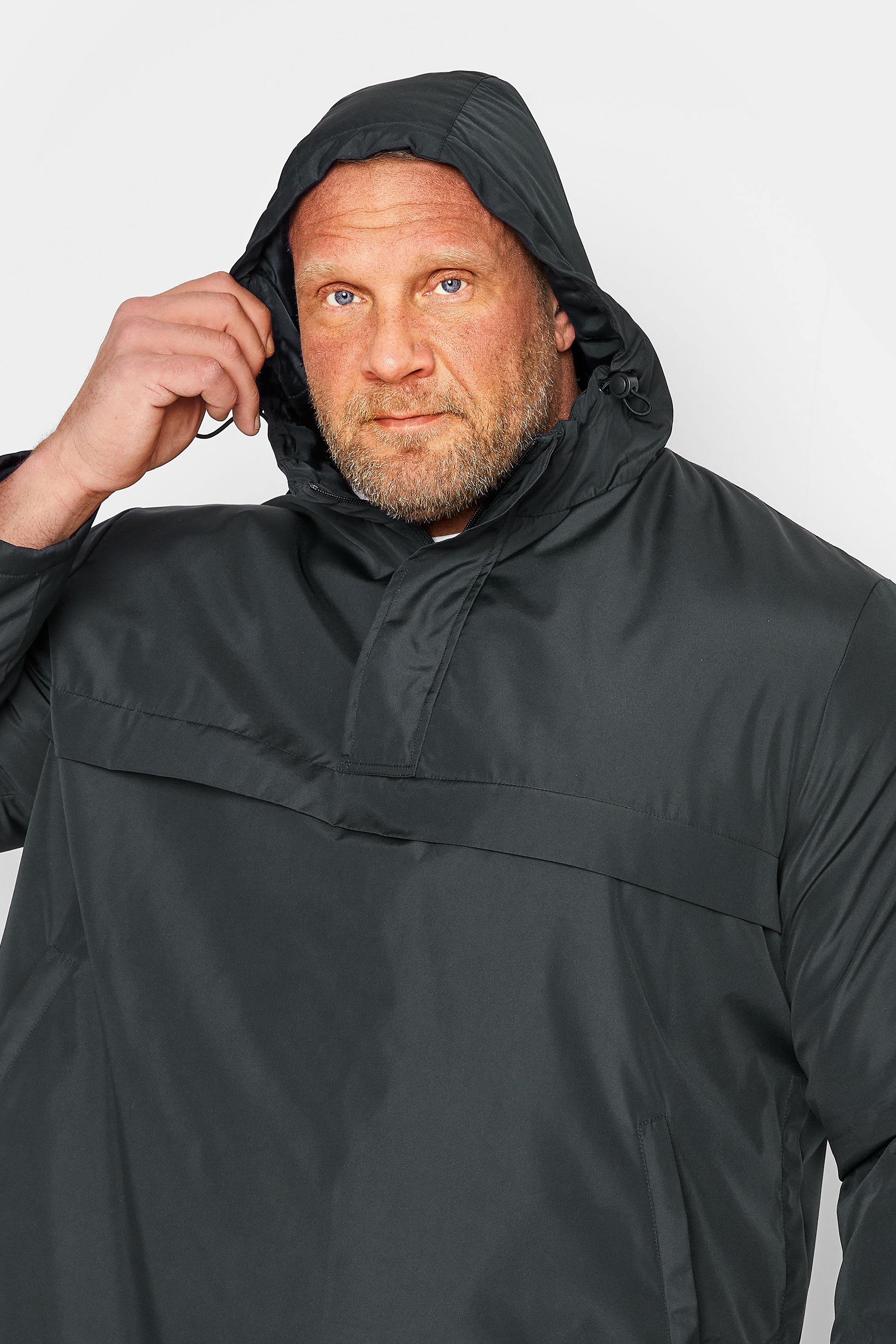 BadRhino Big & Tall Navy Blue Long Sleeve Lightweight Jacket | BadRhino 2