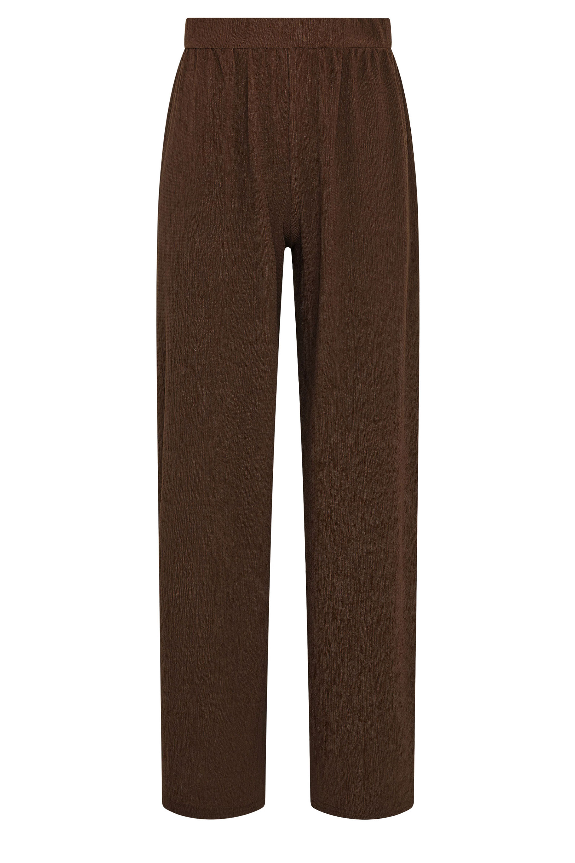 LTS Tall Women's Black Textured Wide Leg Trousers | Long Tall Sally  9