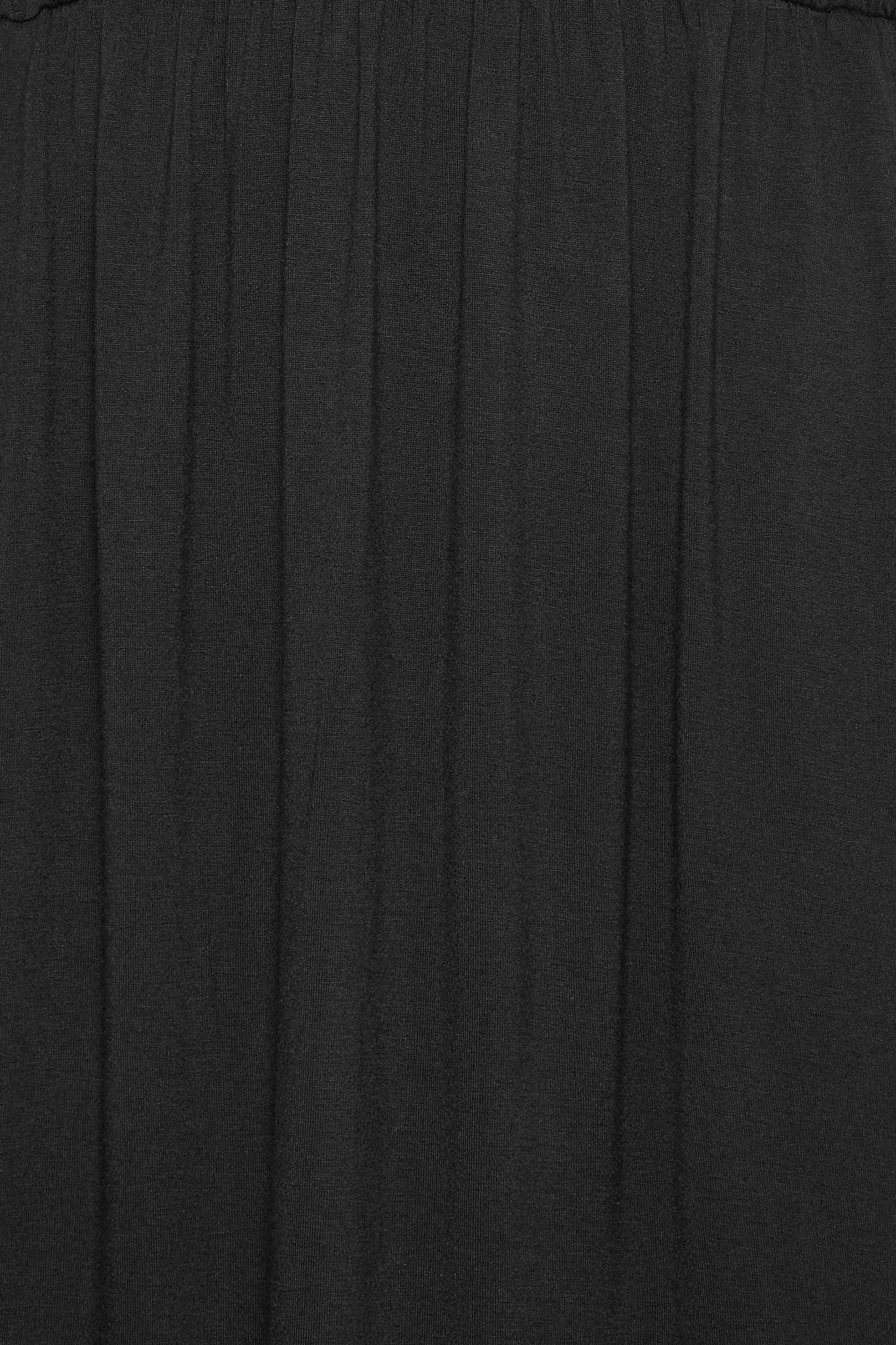 LTS Black Pocket Midaxi Dress | Long Tall Sally 6