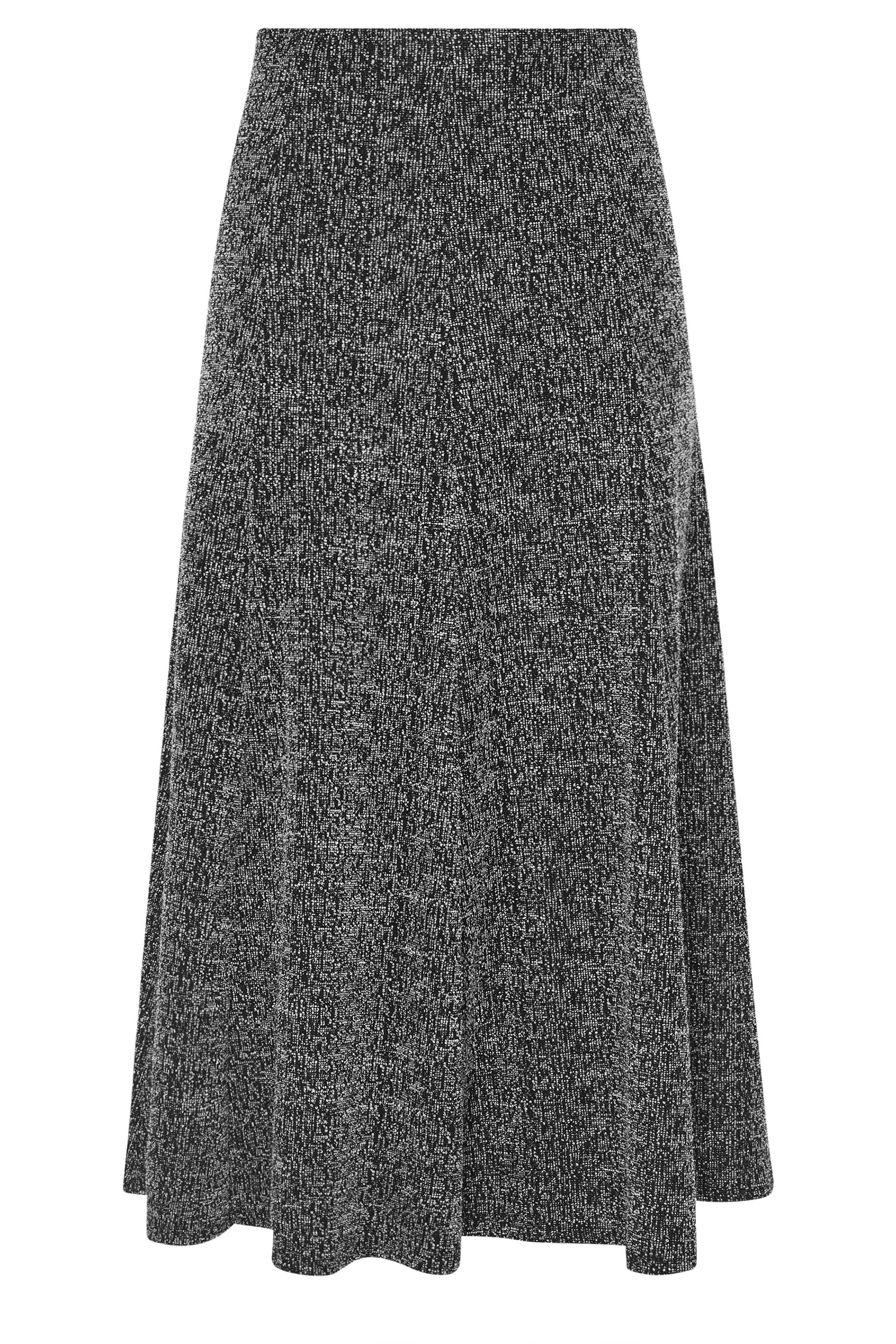 LTS Tall Women's Black Boucle Midaxi Skirt | Long Tall Sally 1
