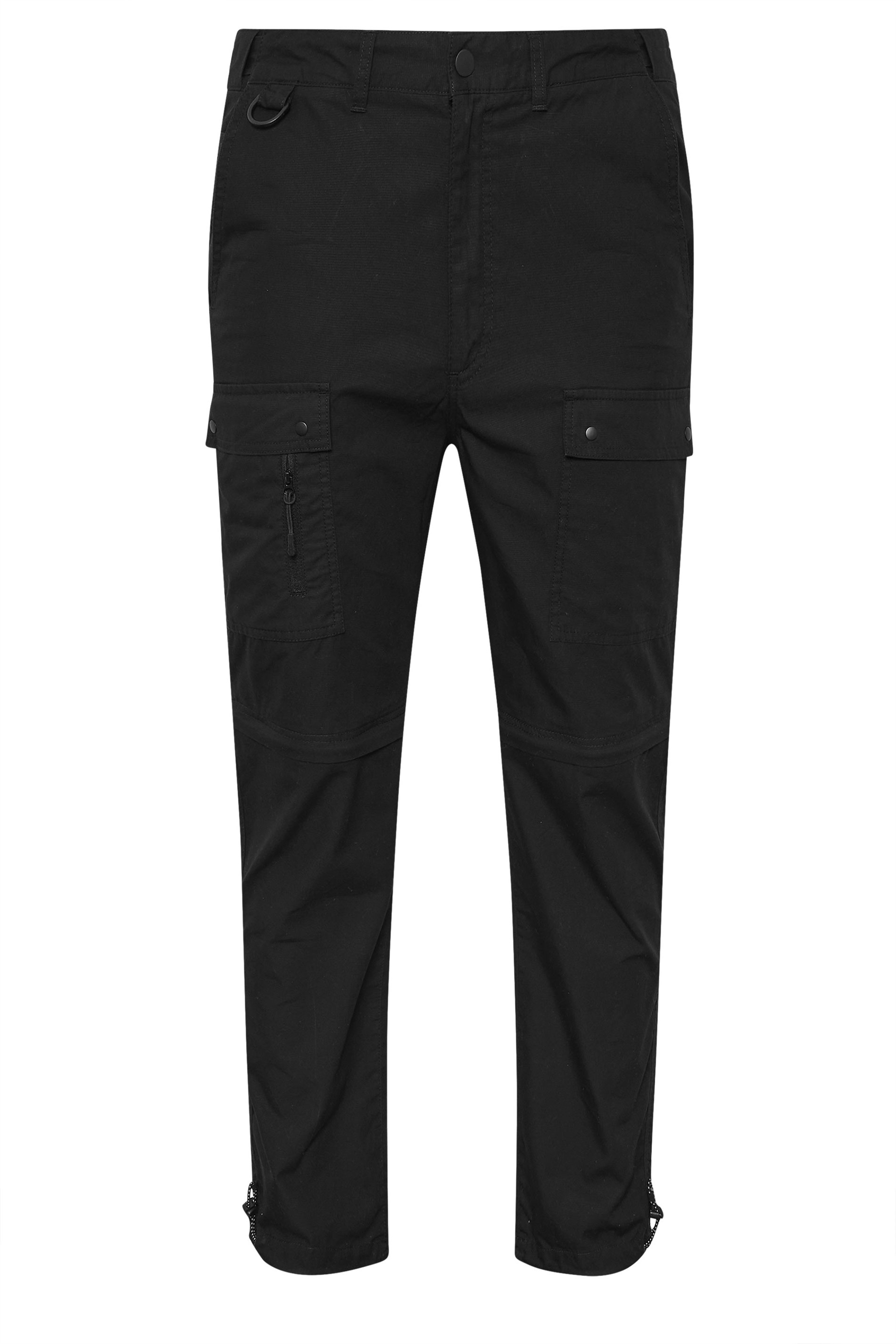 BadRhino Big & Tall Black 2 in 1 Trekking Trousers | BadRhino 7