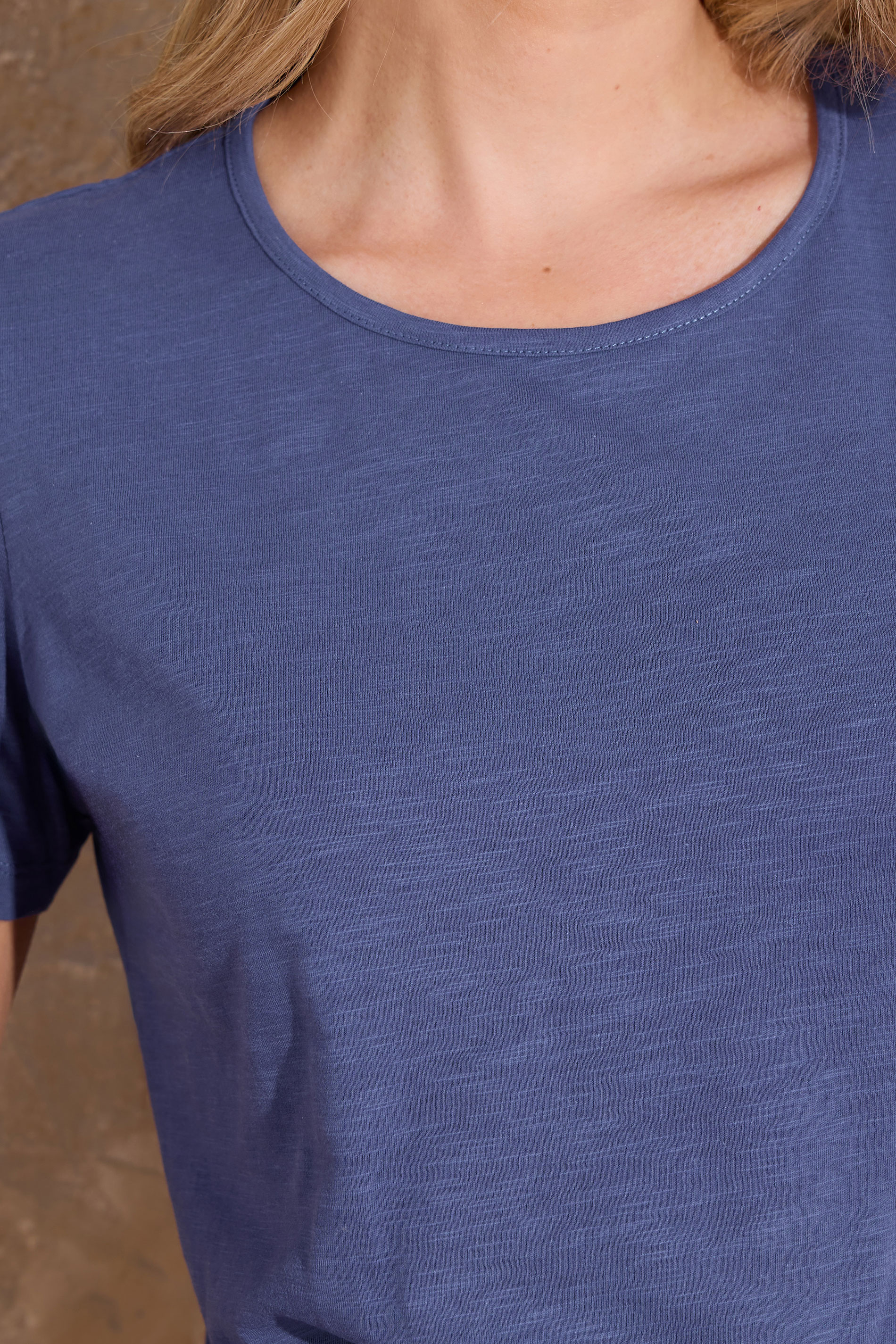 LTS Tall Women's Blue Short Sleeve T-Shirt | Long Tall Sally 4